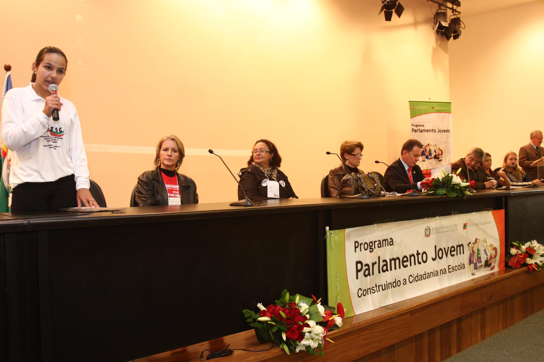 Abertura Oficial da 10ª edição do Programa Parlamento Jovem - Promoção: Escola do Legislativo