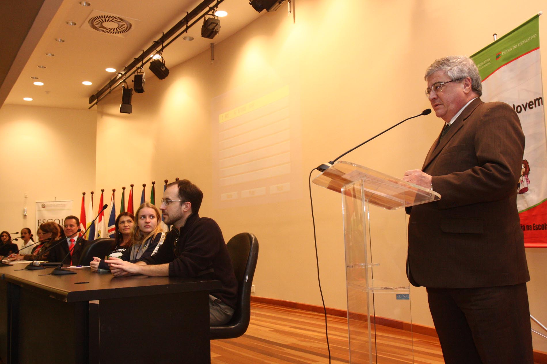 Abertura Oficial da 10ª edição do Programa Parlamento Jovem - Promoção: Escola do Legislativo