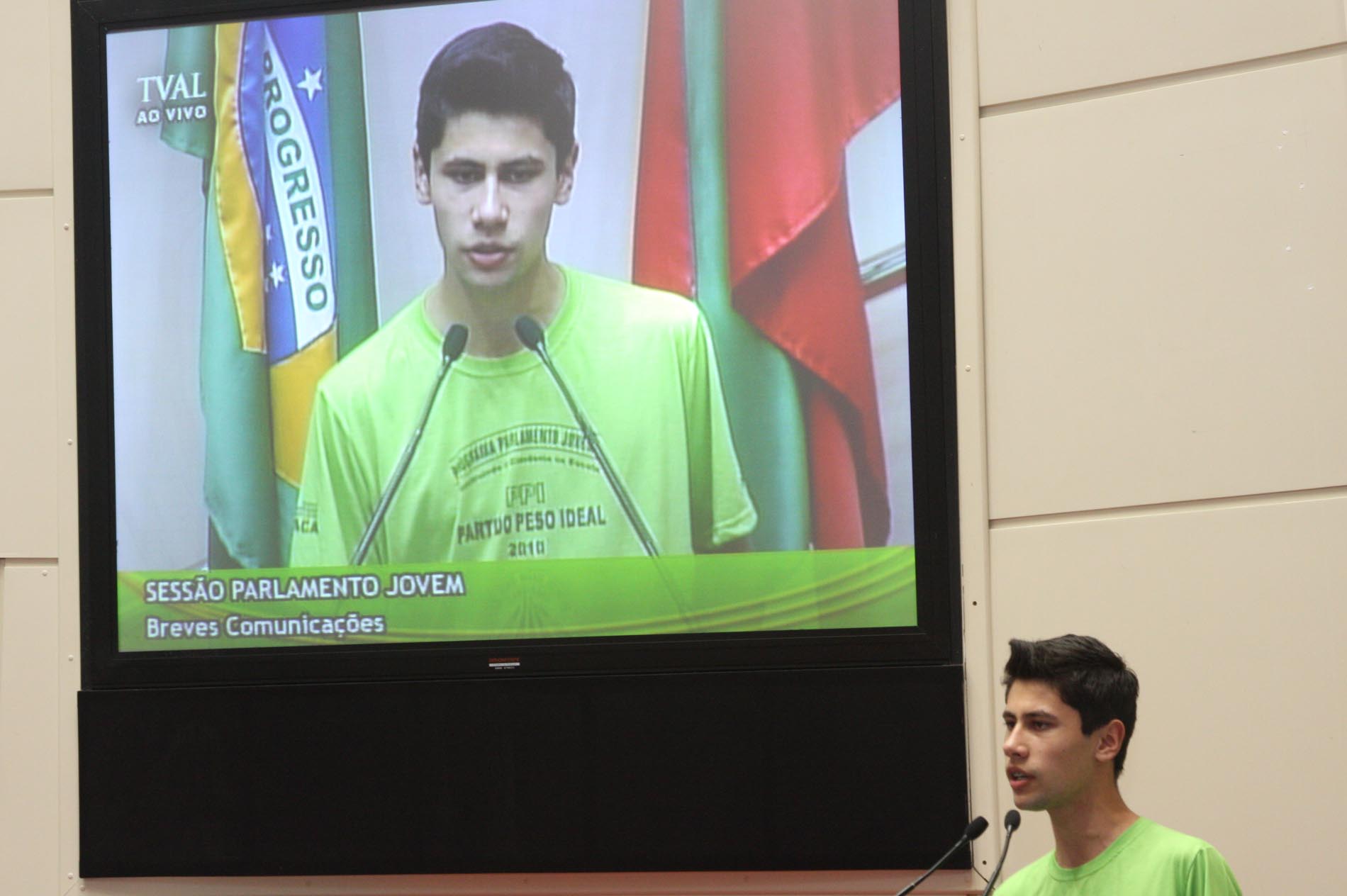 Escola do Legislativo - 10º Parlamento Jovem