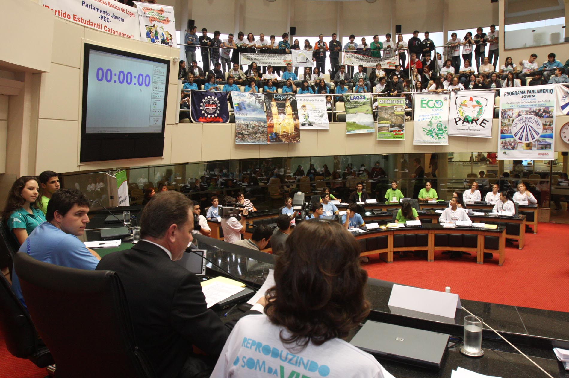 Escola do Legislativo - 10º Parlamento Jovem