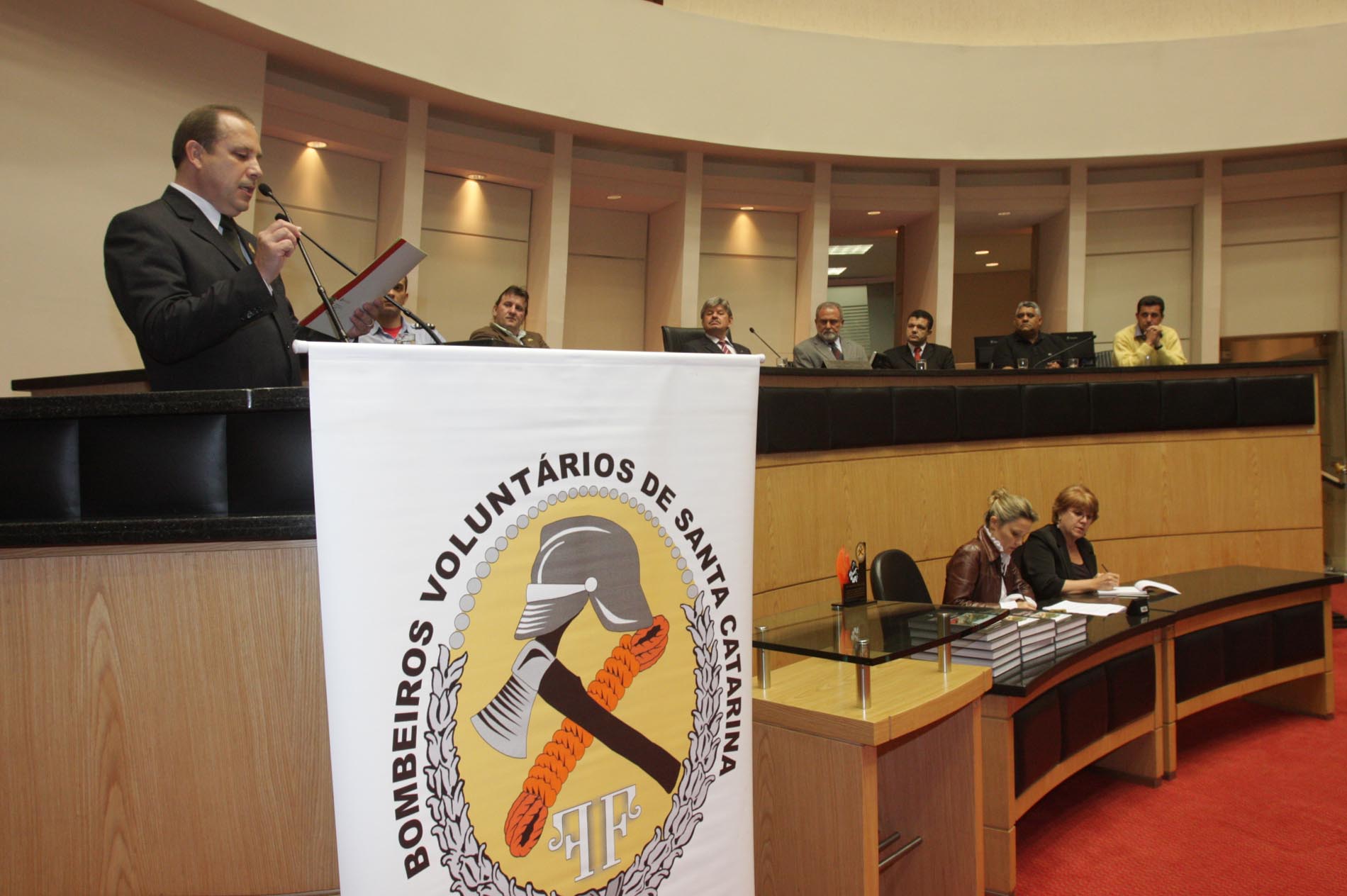 Sessão Especial em homenagem ao Corpo de Bombeiros Voluntários de Santa Catarina