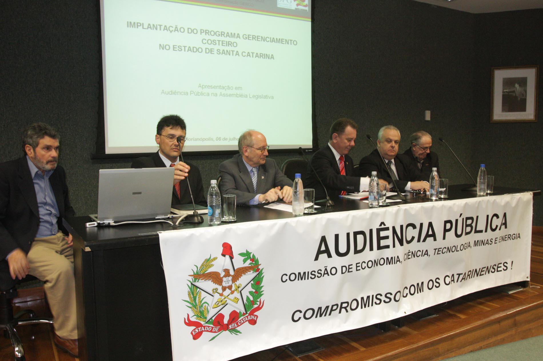 Audiência Pública sobre as Proposições em encaminhamento pelo Plano Estadual de Gerenciamento Costeiro - GERCO
