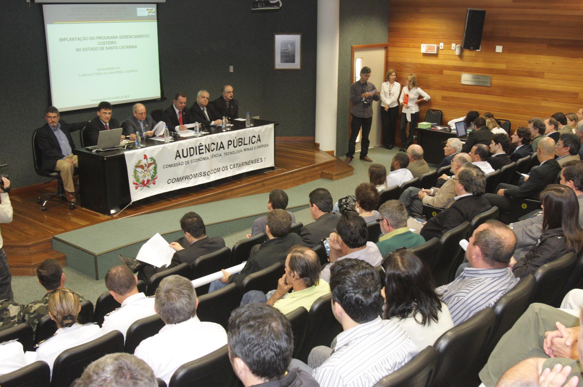 Audiência Pública sobre as Proposições em encaminhamento pelo Plano Estadual de Gerenciamento Costeiro - GERCO