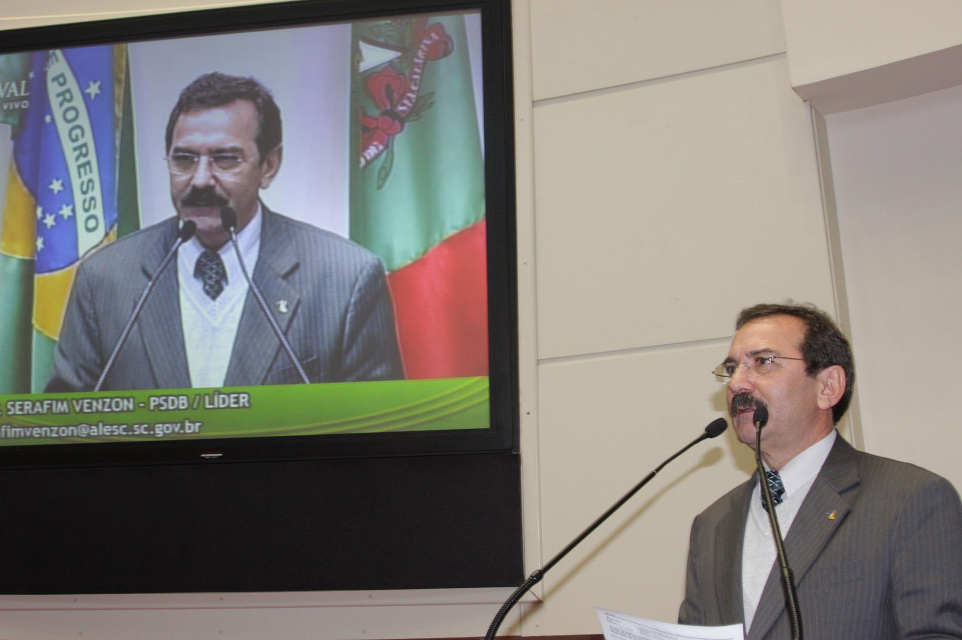 Deputado Serafim Venzon (PSDB) – Tarde