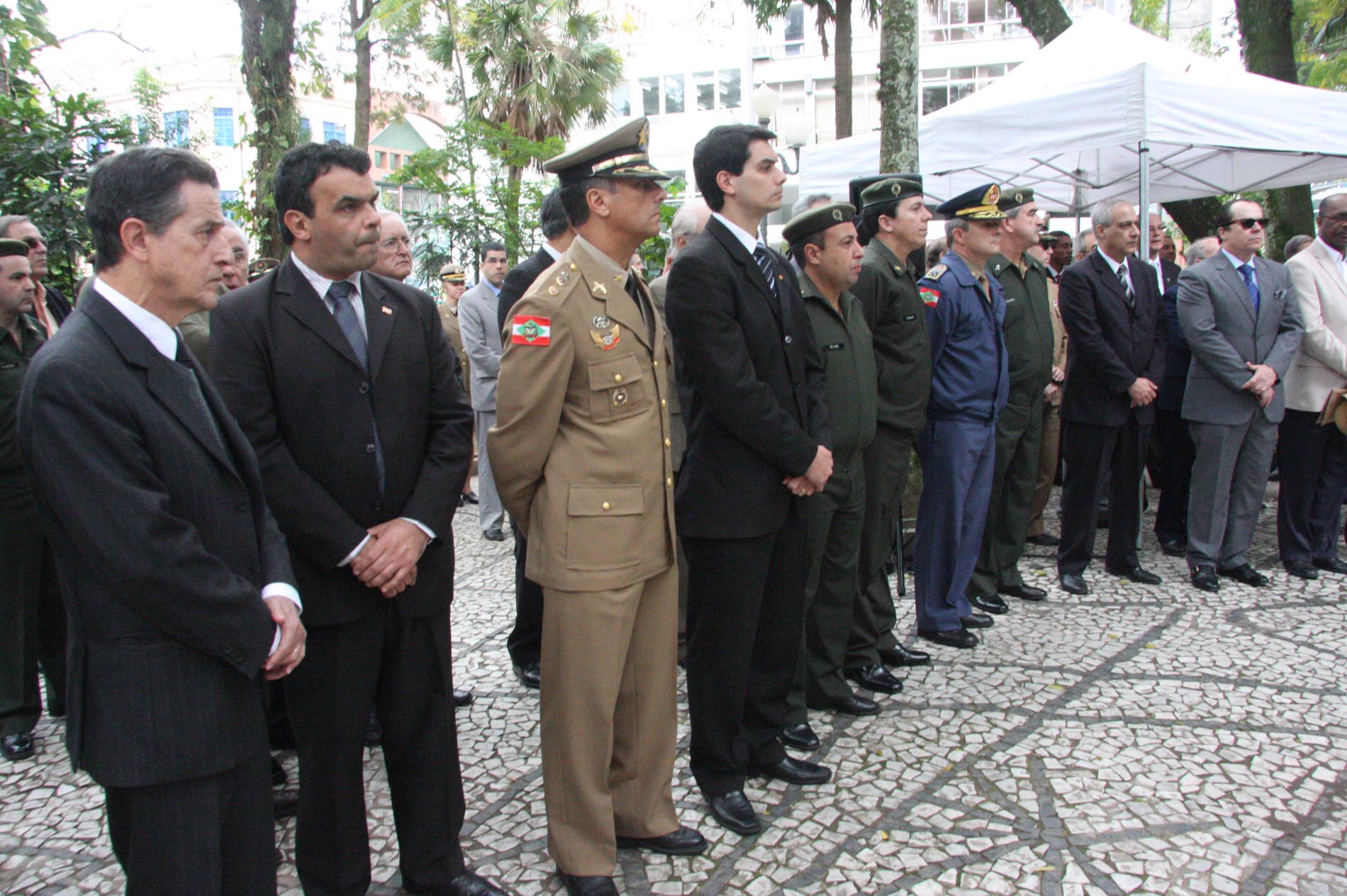 Homenagem a Jerônimo Coelho - Local: Praça XV de Novembro