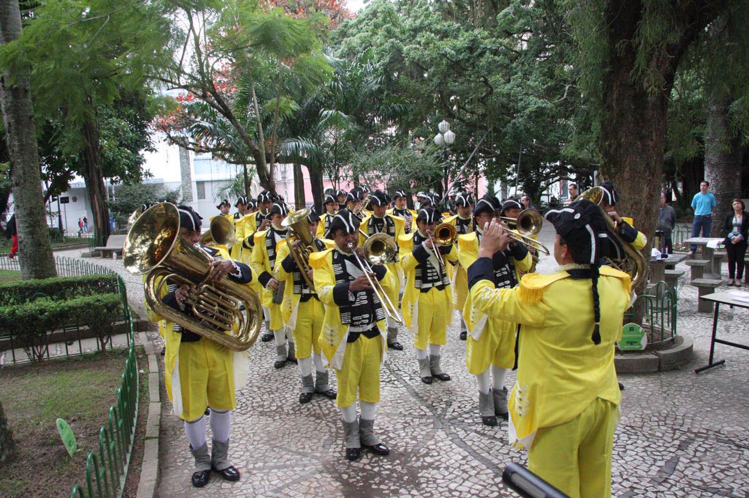 Homenagem a Jerônimo Coelho - Local: Praça XV de Novembro