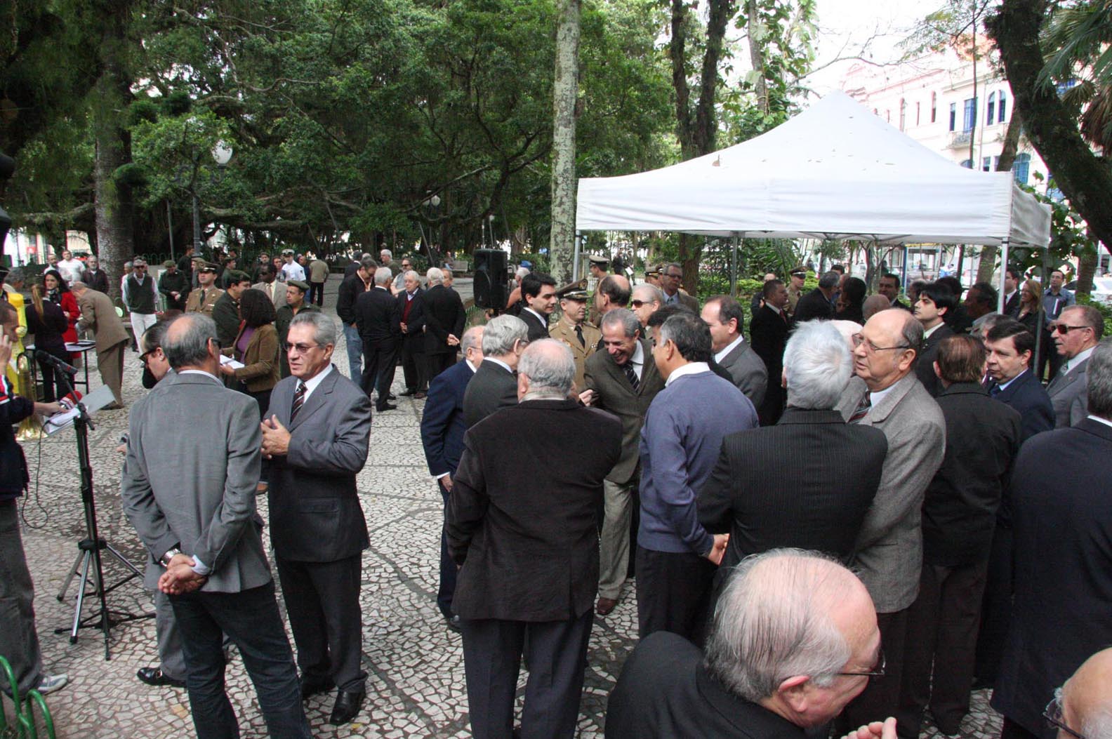 Homenagem a Jerônimo Coelho - Local: Praça XV de Novembro