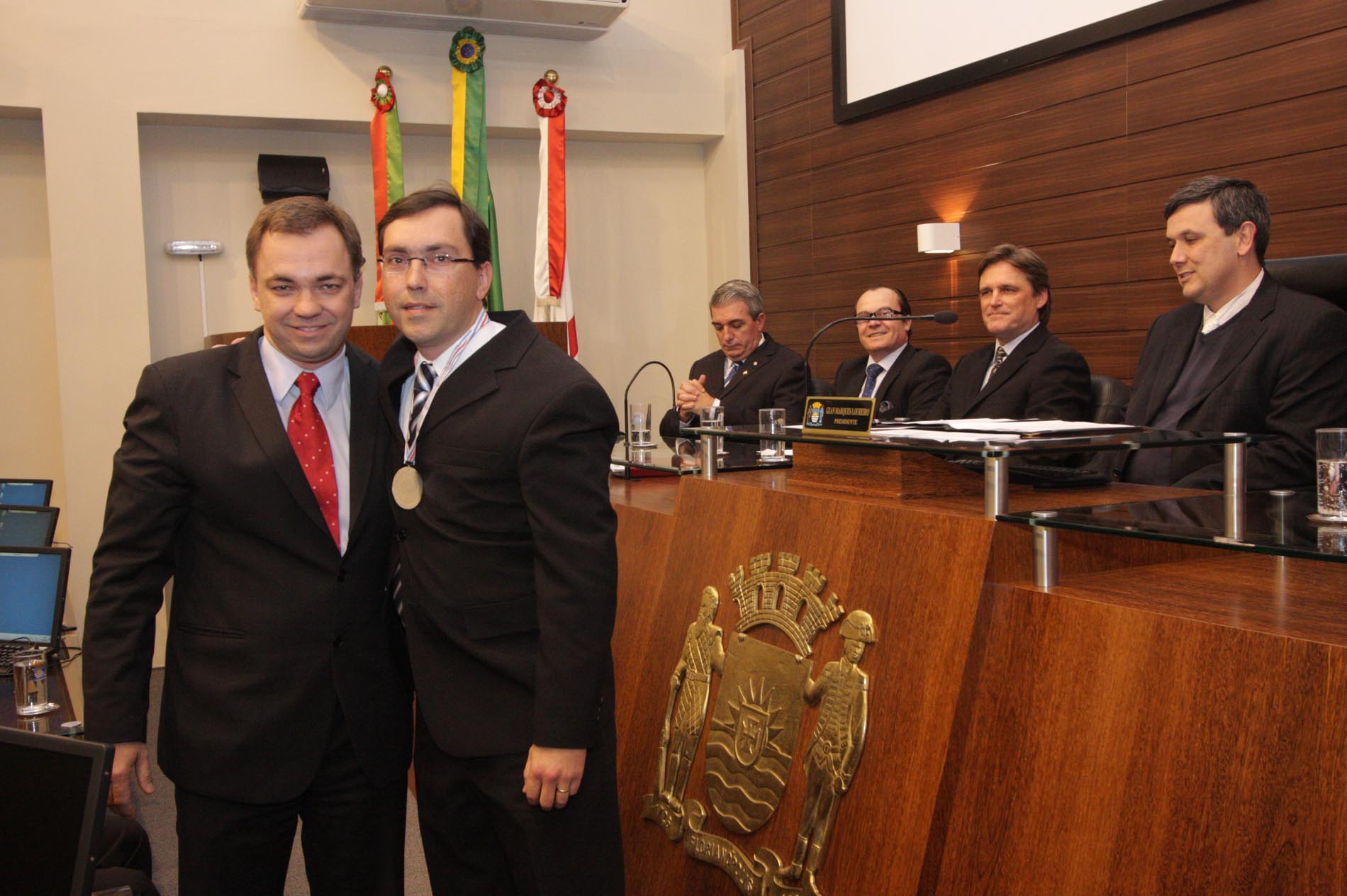 Homenagem da Camera a profissionais da imprensa.