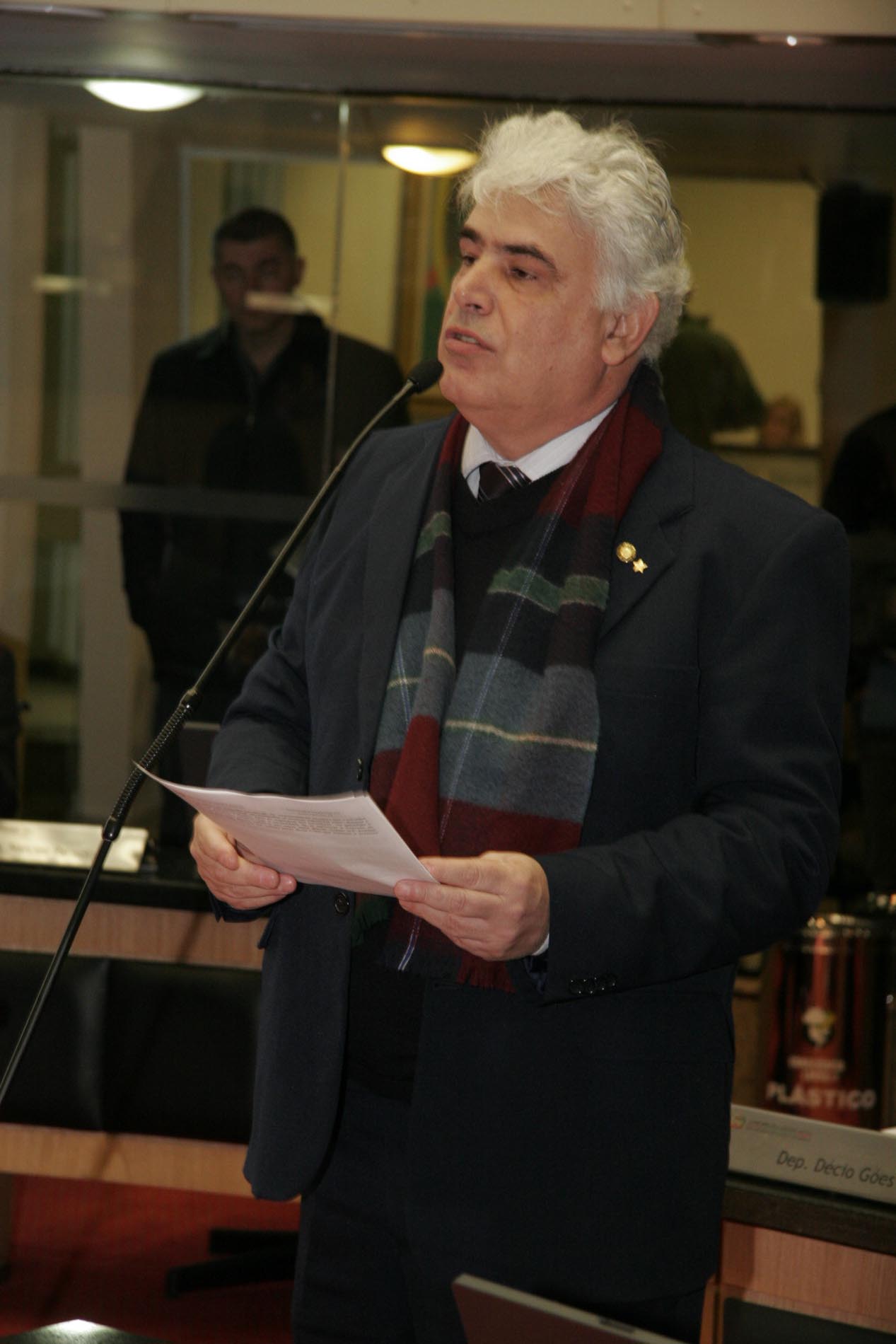 Deputado Décio Góes (PT) – Manhã