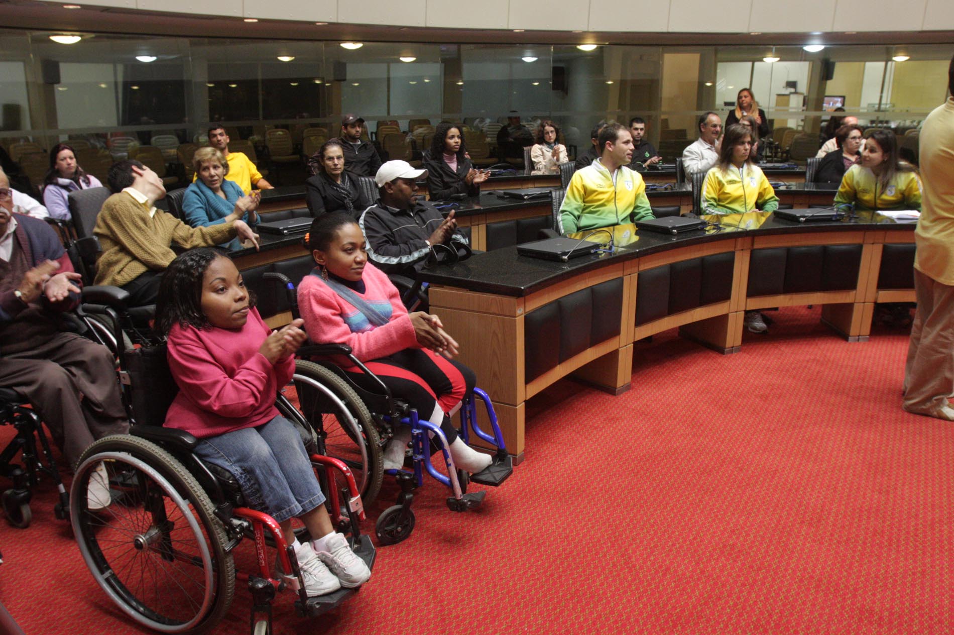 Homenagem aos Para-atletas e ao Paradesporto