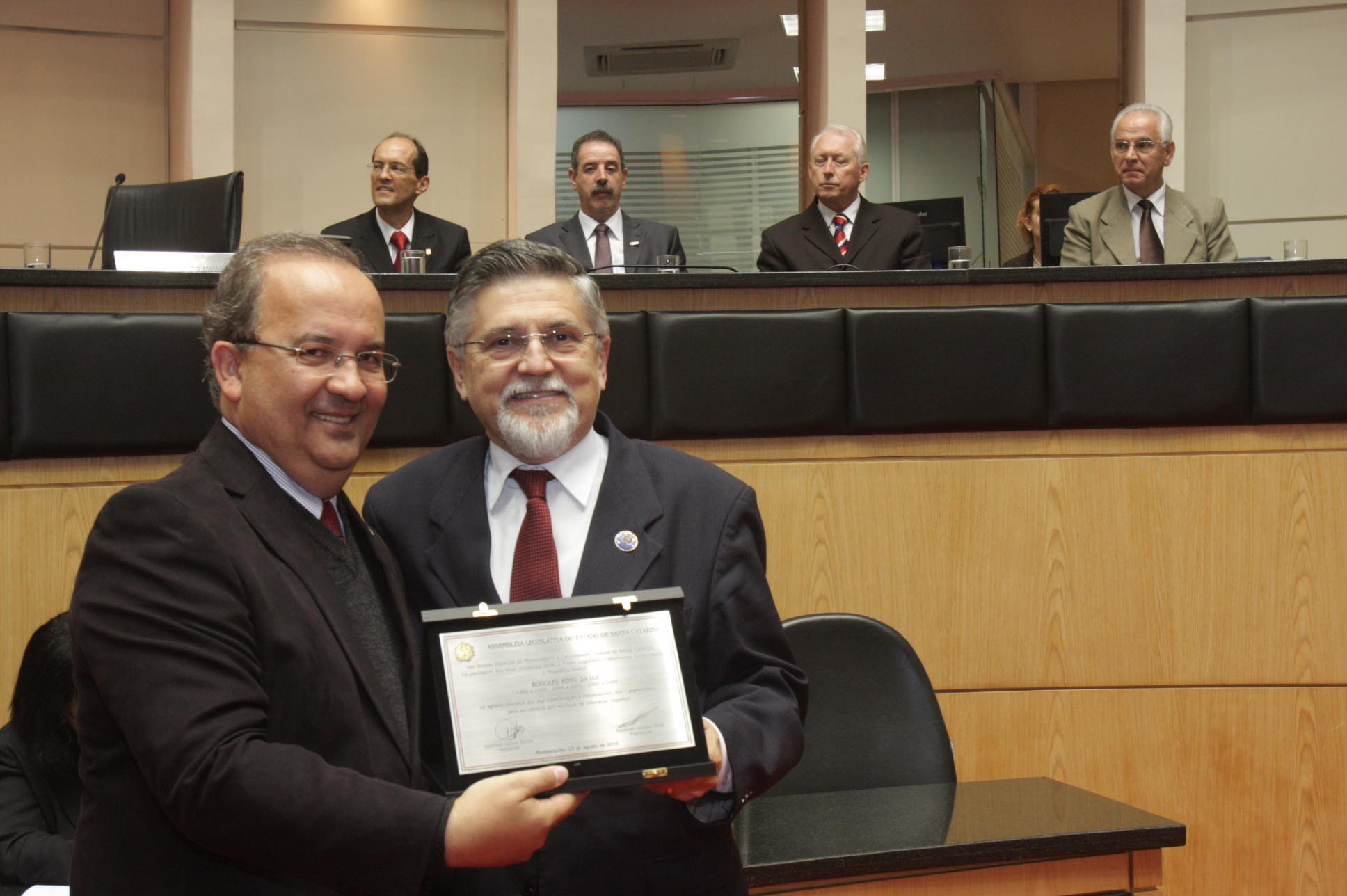 Sessão Especial em homenagem à Universidade Federal de Santa Catarina UFSC