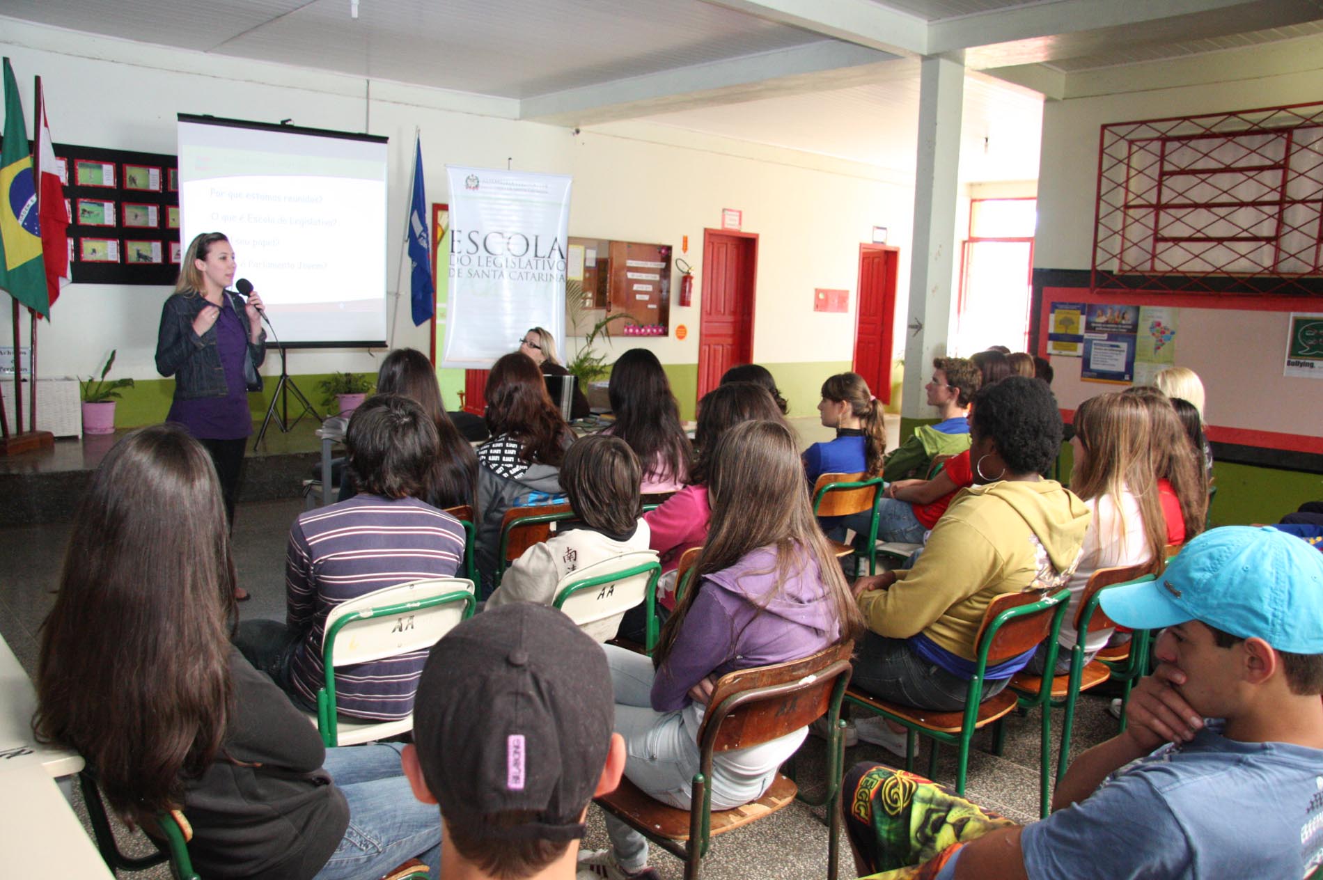 Parlamento Jovem em São Miguel do Oeste