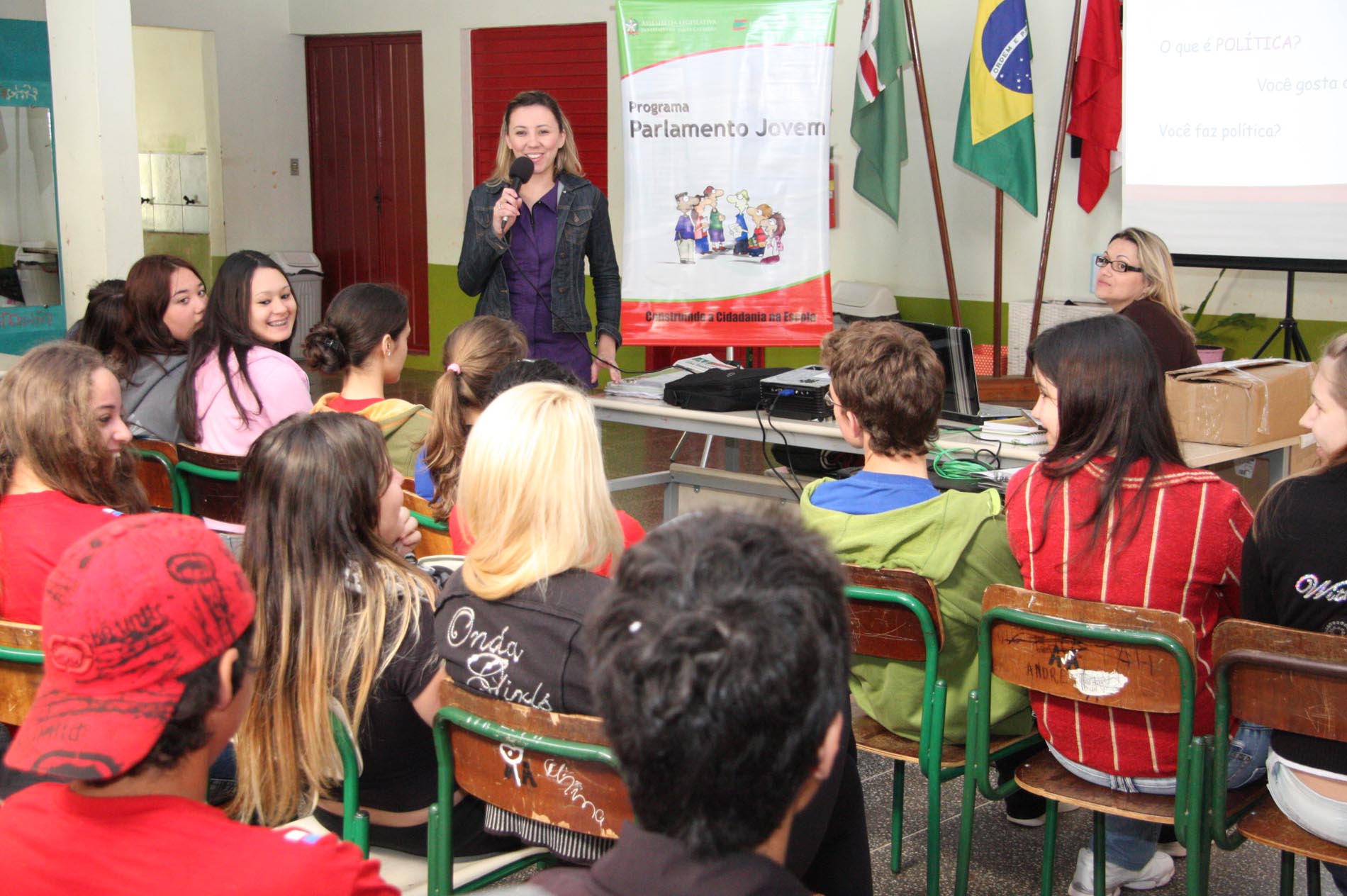 Parlamento Jovem em São Miguel do Oeste