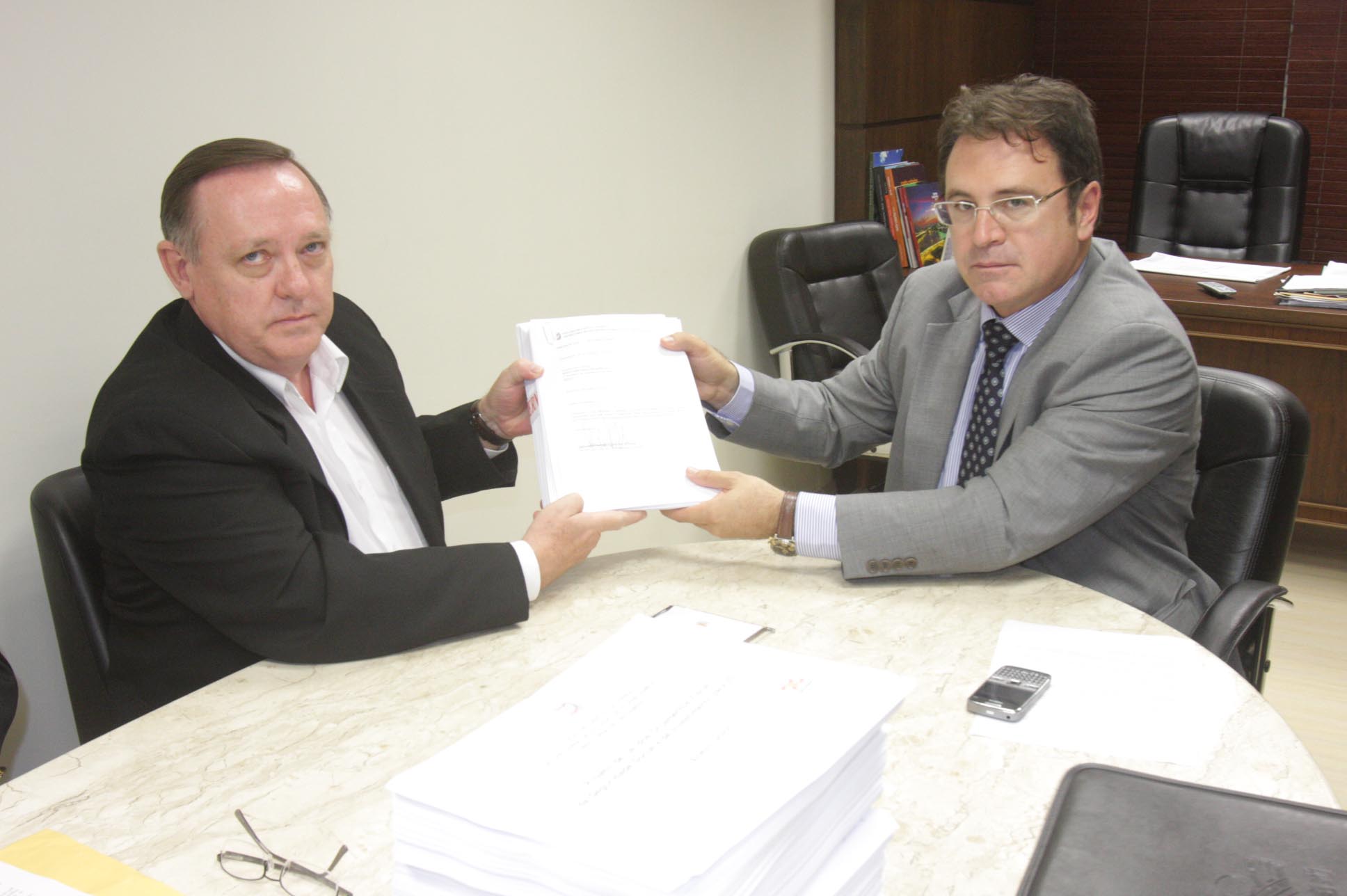 Governo entrega LOA à Assembleia Legislativa