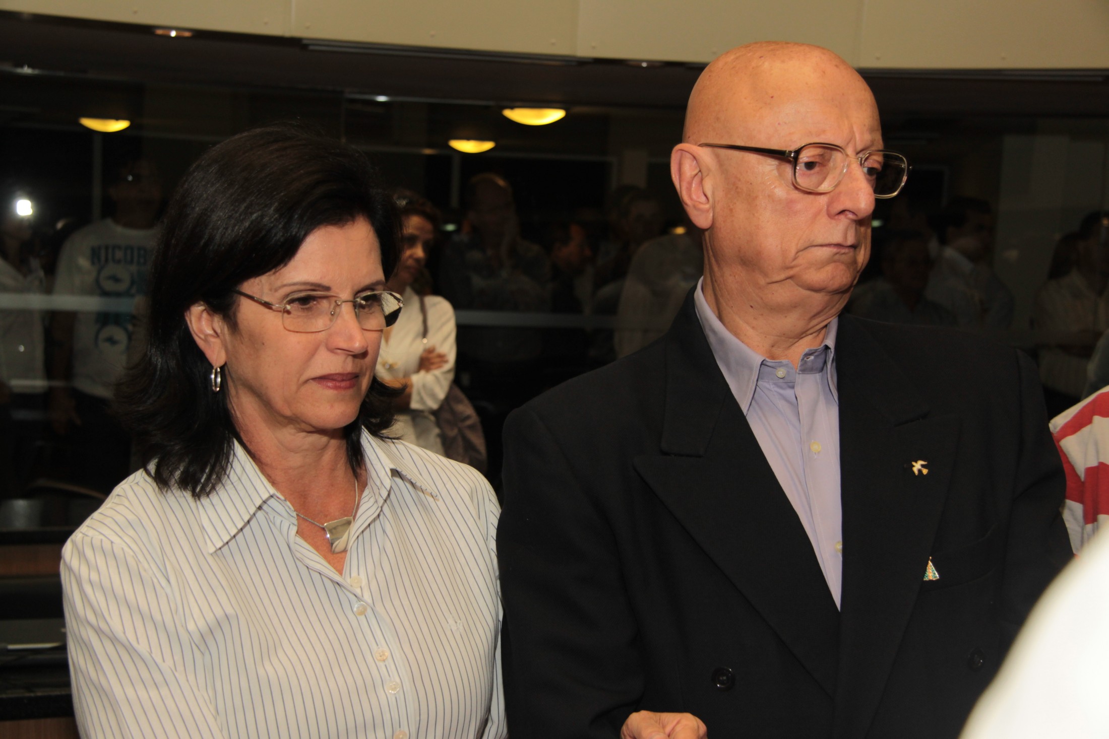 Esperidião e Ângela Amin
