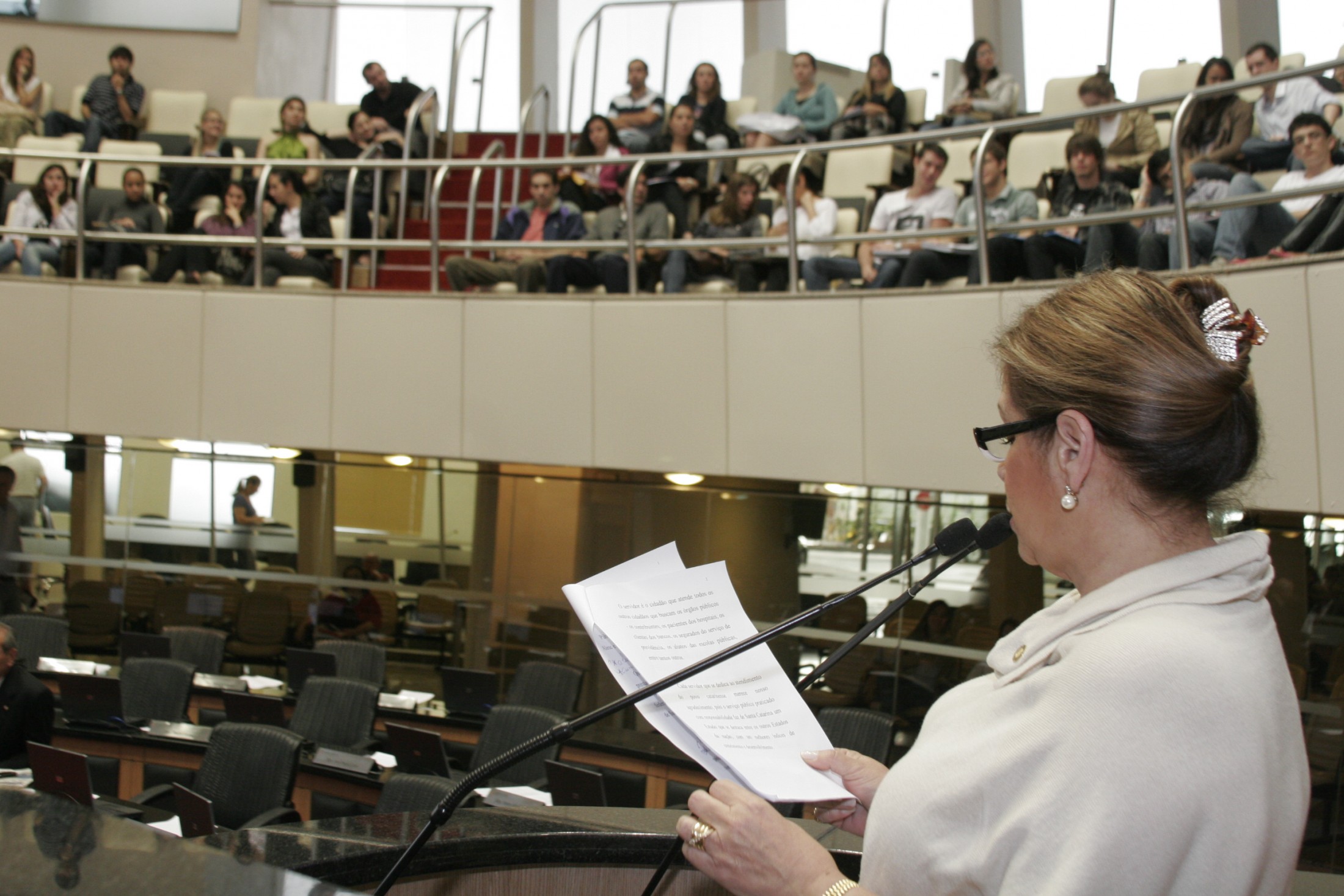 Deputada Ada de Luca (PMDB) - Posse Deputado Antônio Carlos Vieira (PP)