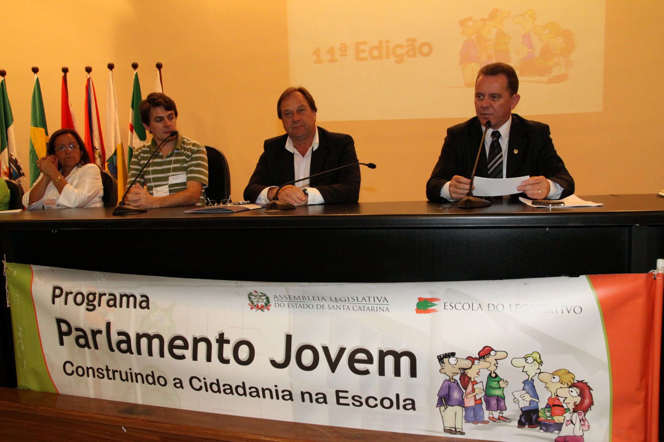 Inicia a 11ª edição do Parlamento Jovem