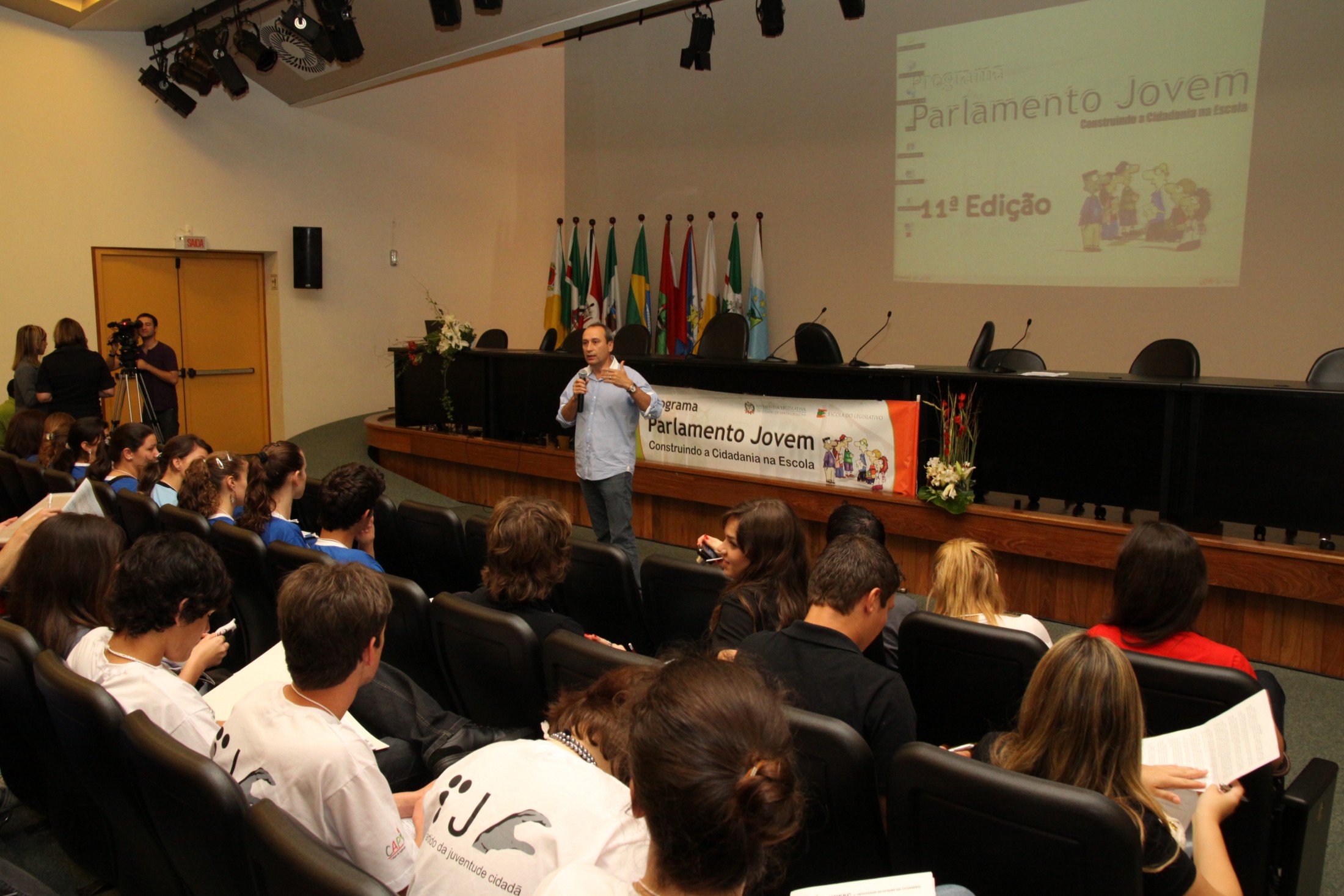 Deputados-estudantes se preparam para 1ª sessão ordinária