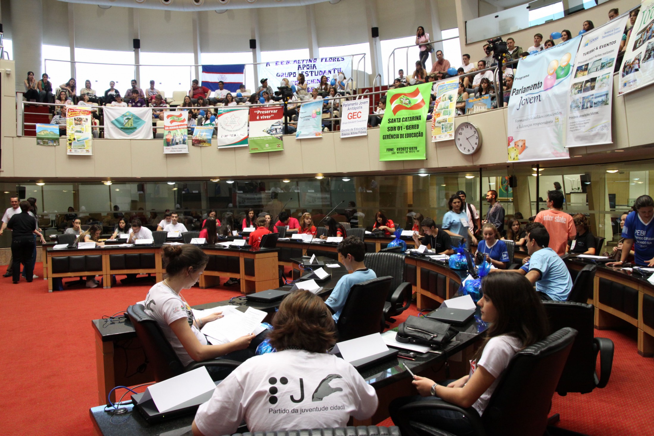 11ª Edição do Programa Parlamento Jovem - tarde