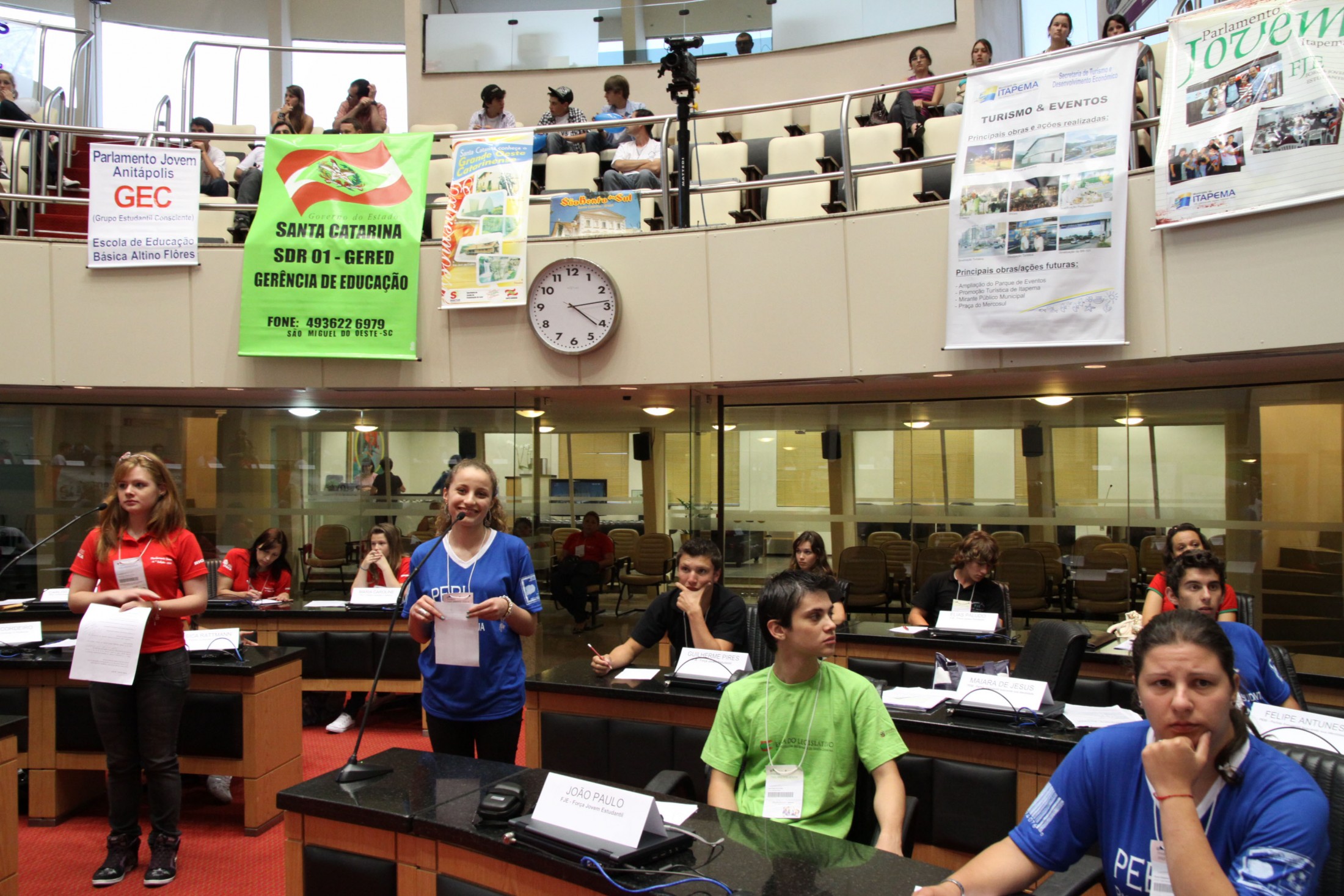 11ª Edição do Programa Parlamento Jovem - tarde
