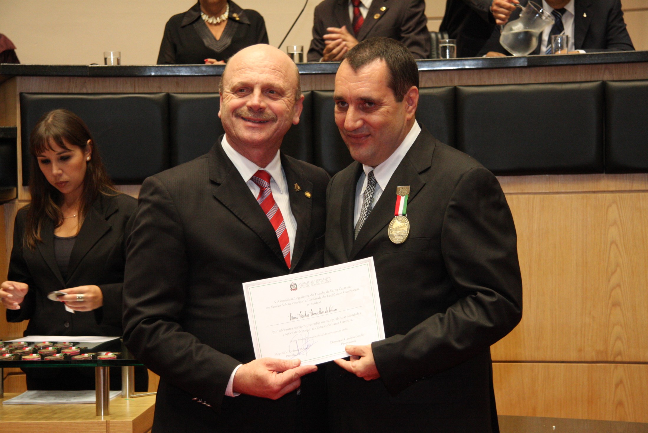 Sessão Solene de Concessão de Medalhas