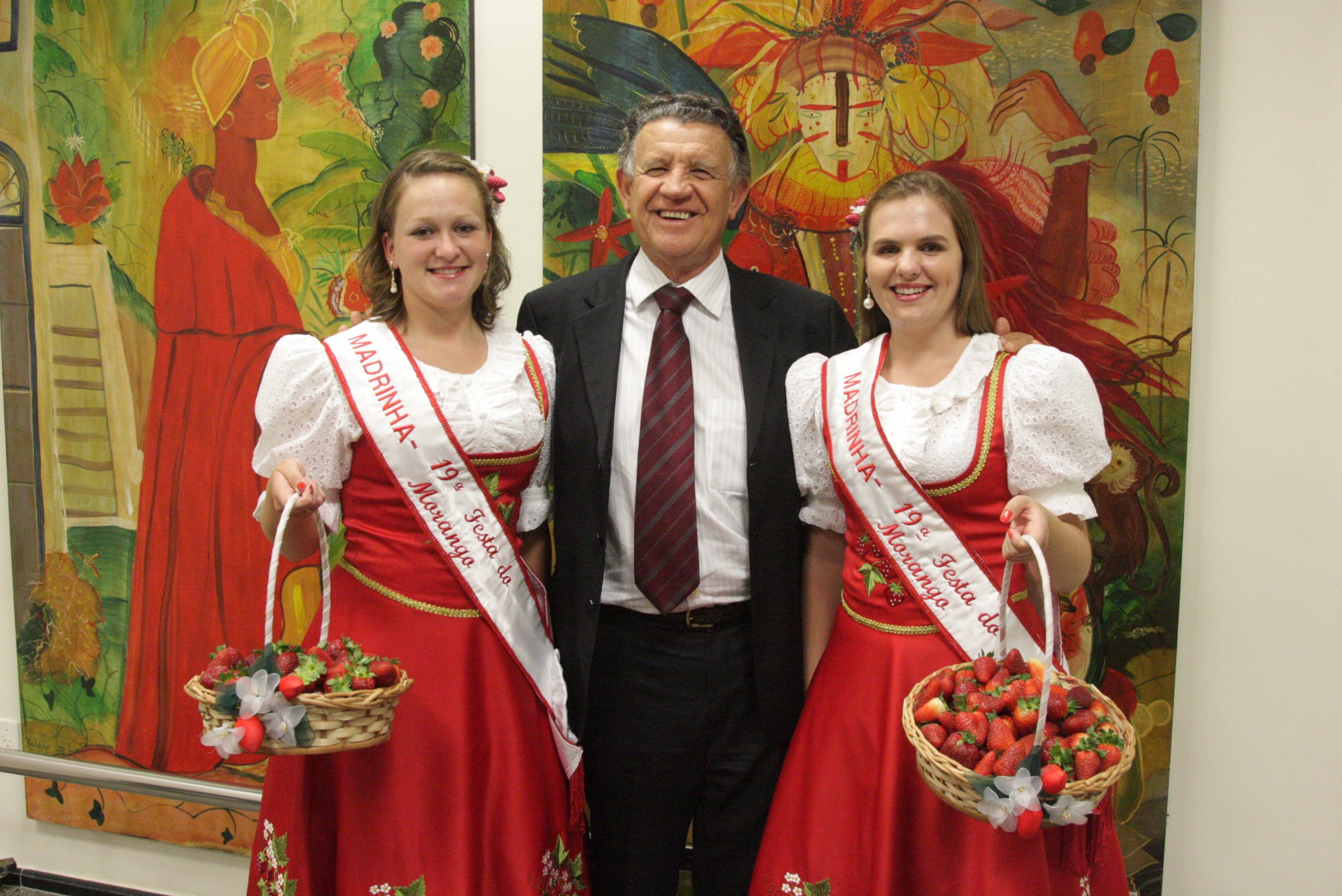 Lançamento da 19ª Festa do Morango em Rancho Queimado