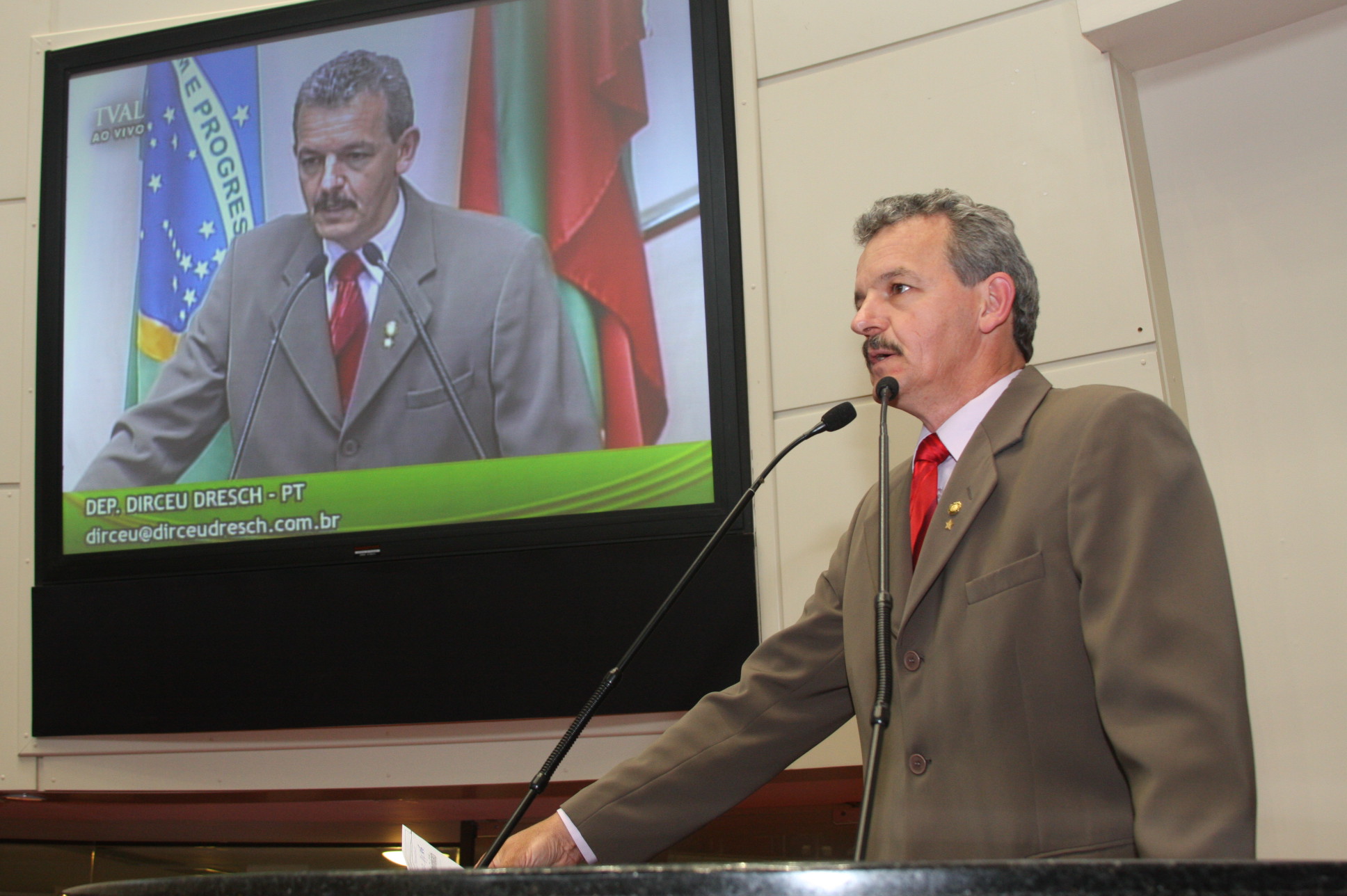 Deputado Dirceu Dresch (PT)