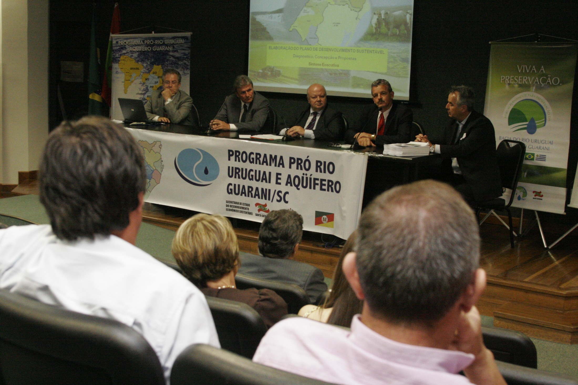 Seminário referente à apresentação da conclusão do diagnóstico realizado na Bacia do Rio Uruguai e Aquifero Guarani
