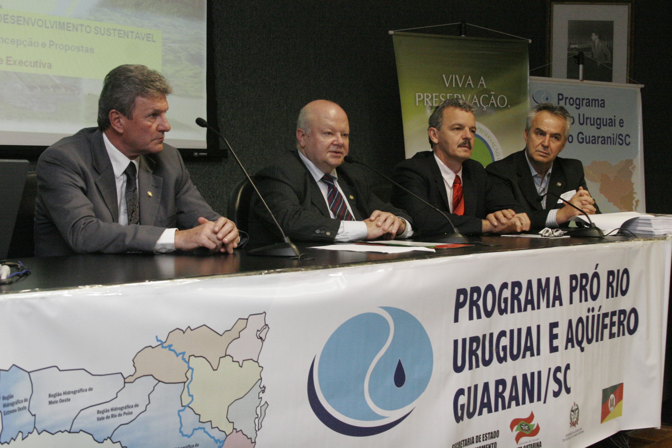 Seminário referente à apresentação da conclusão do diagnóstico realizado na Bacia do Rio Uruguai e Aquifero Guarani