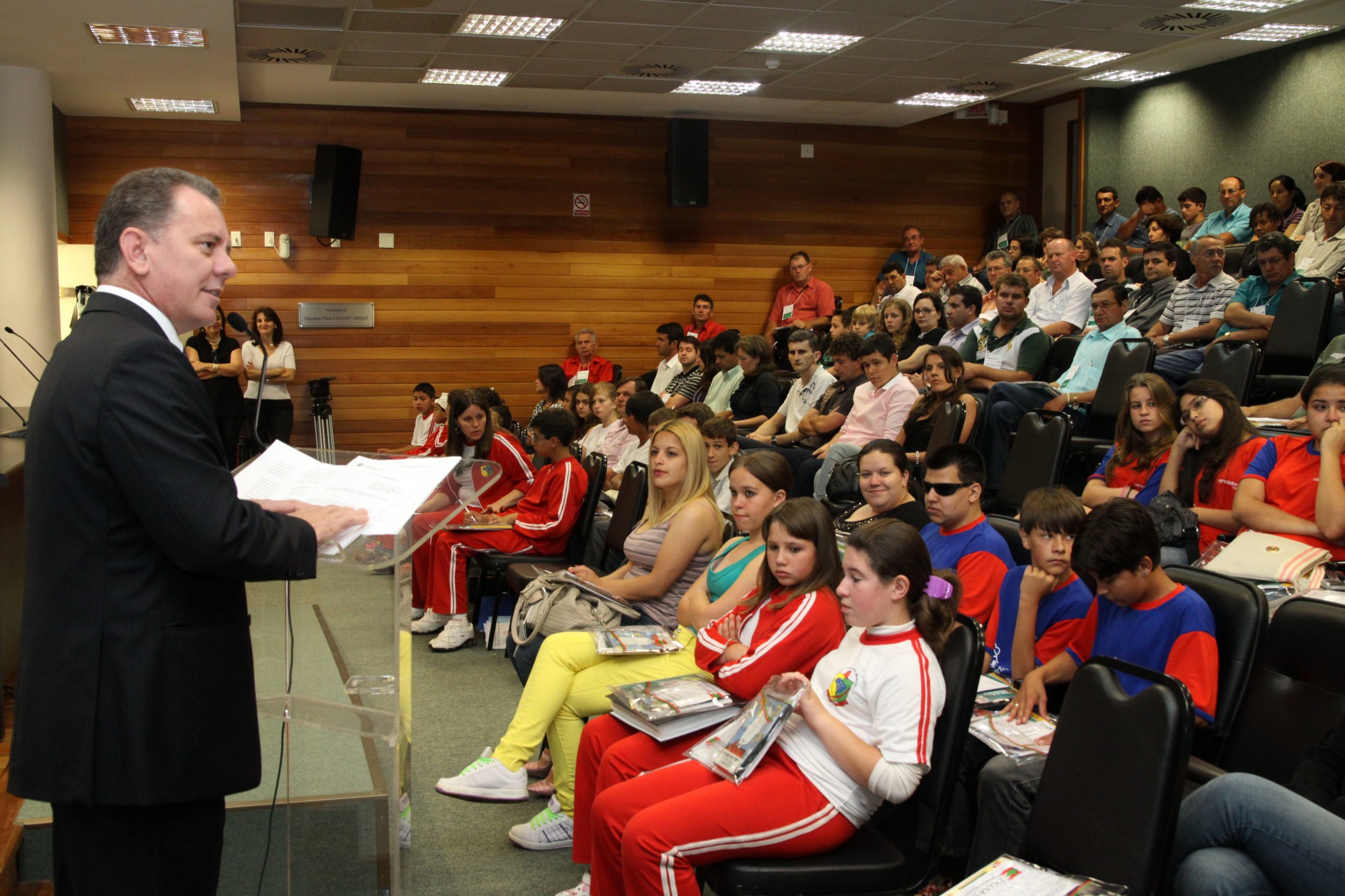 Encontro Estadual de Vereadores e Vereadores Mirins 2010 - Promoção: Escola do Legislativo Deputado Lício Mauro da Silveira