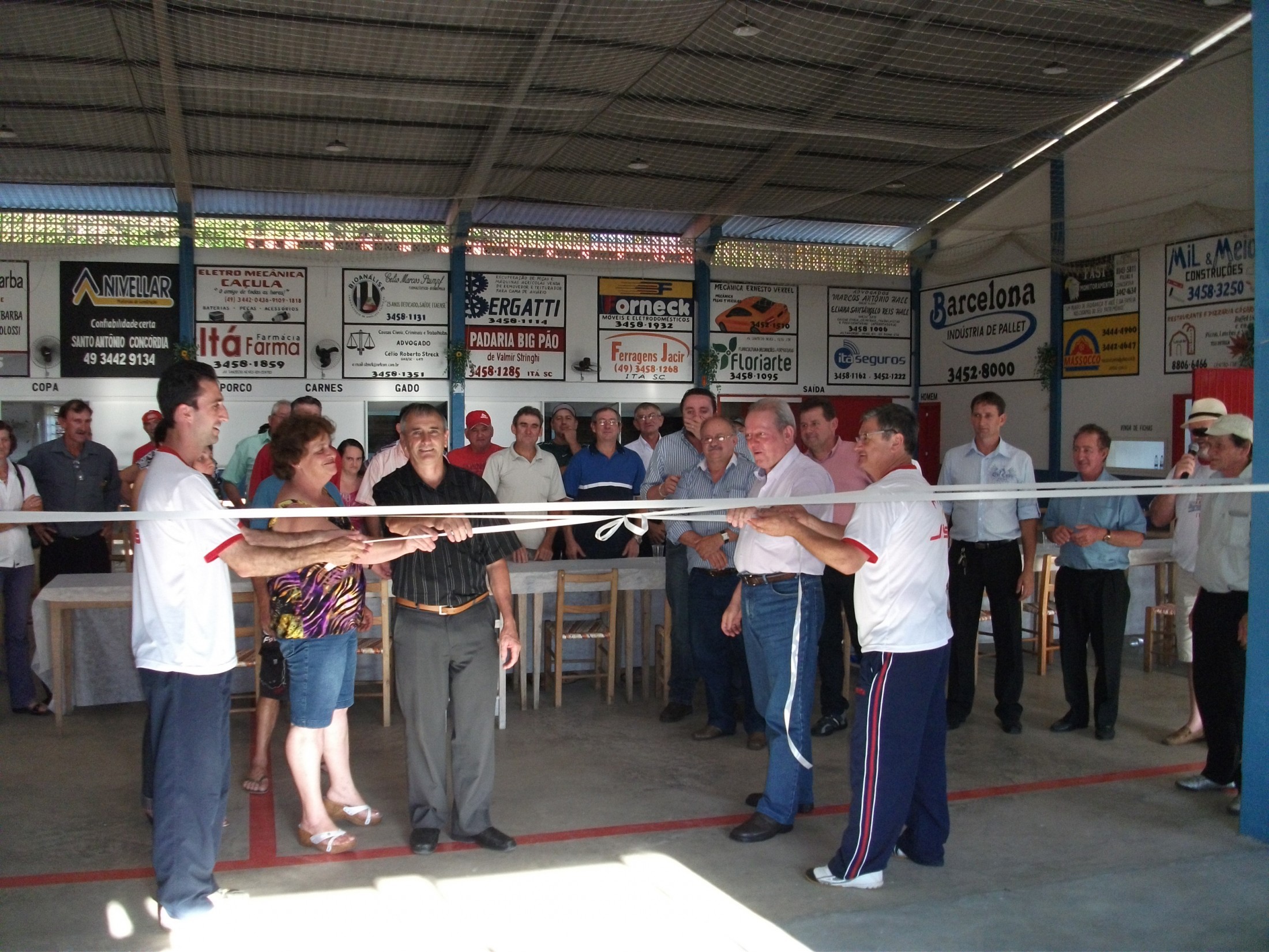Itá: Linha Adolfo Konder inaugura obras