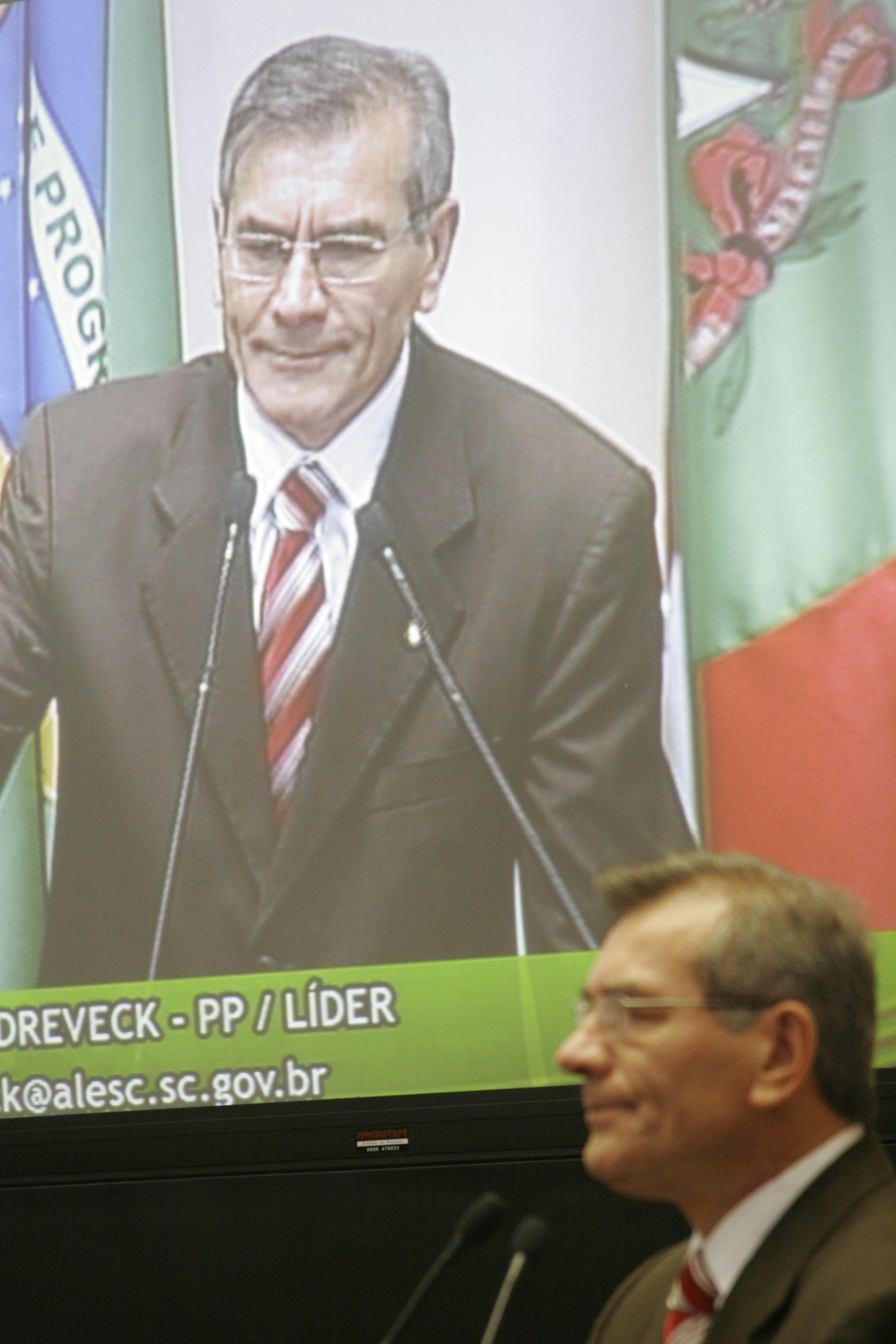 Deputado Silvio Dreveck (PP) - Sessão Ordinária da Assembleia Legislativa do Estado de Santa Catarina