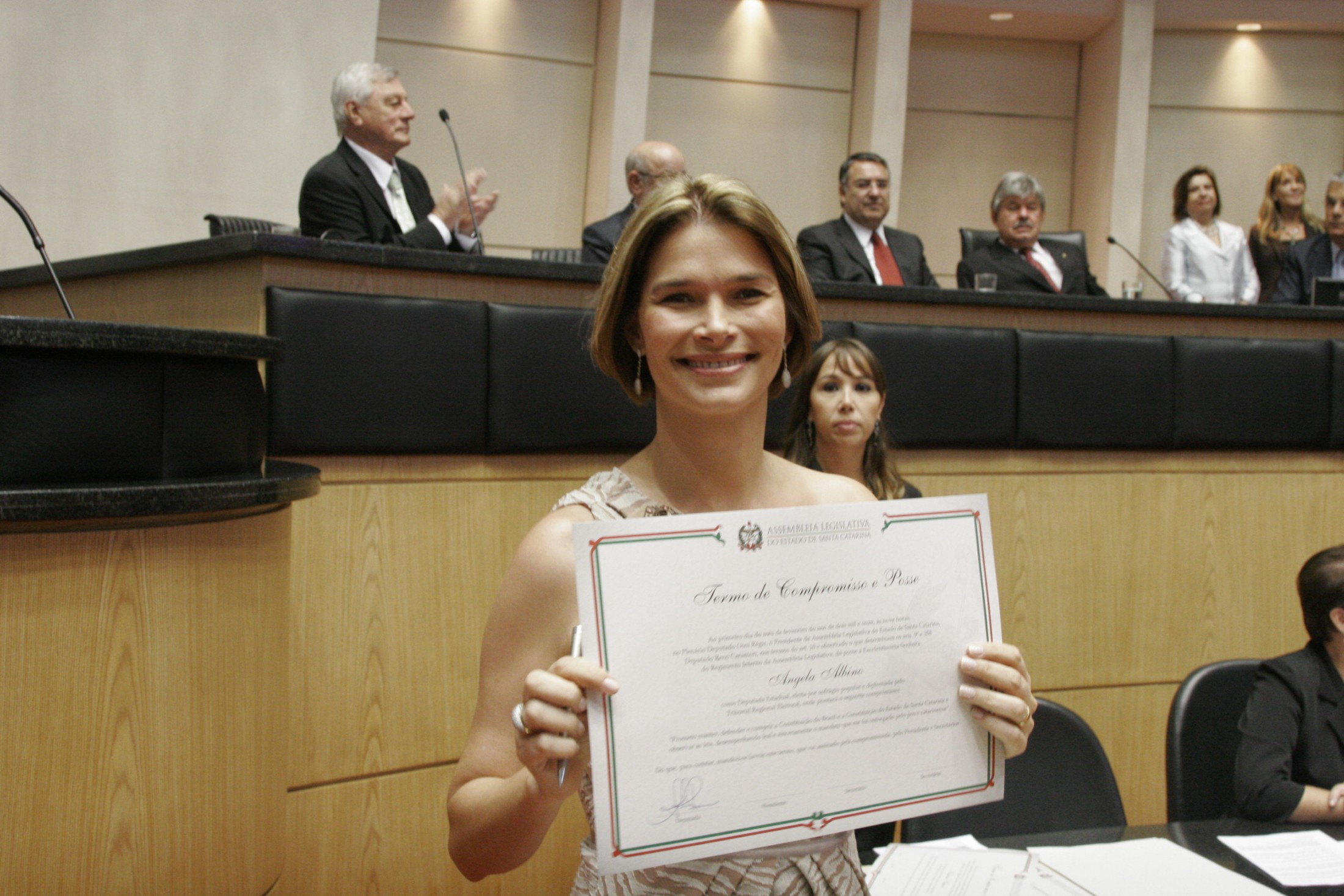 Deputada Angela Albino (PCdoB)