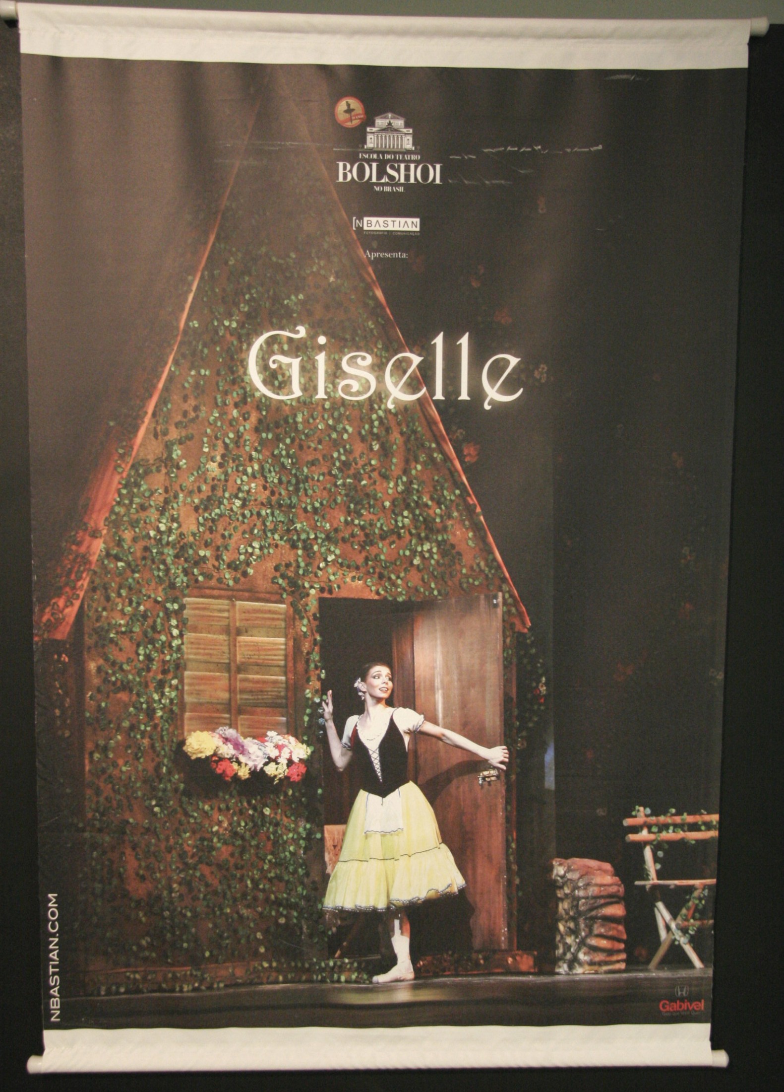 Exposição apresenta detalhes do espetáculo balé “Giselle”