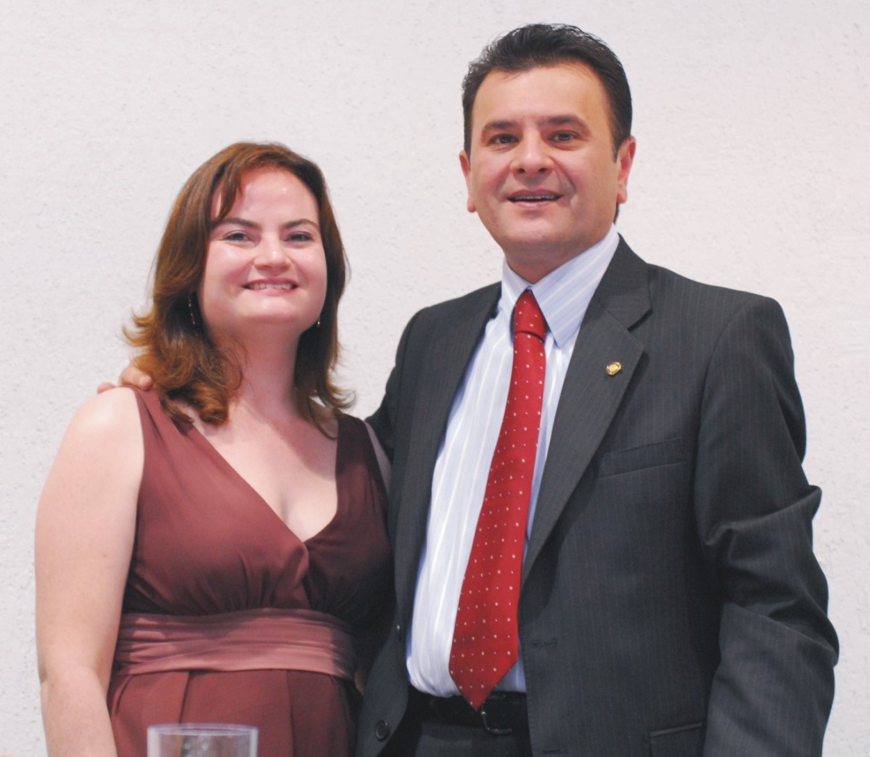 Elizeu Mattos prestigiou a posse da delegada Lucia