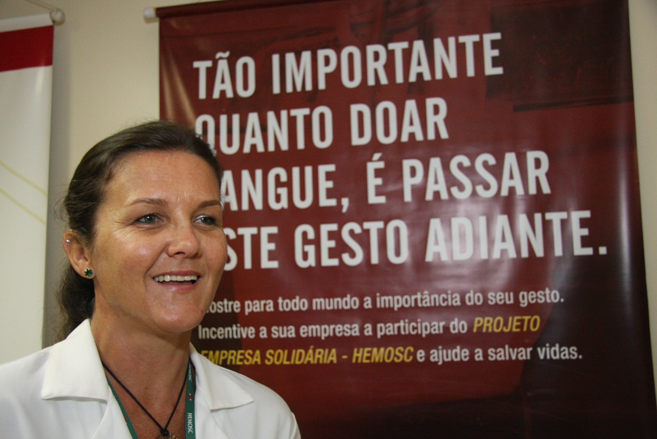 Hemosc realiza campanhas para incentivar doação de sangue