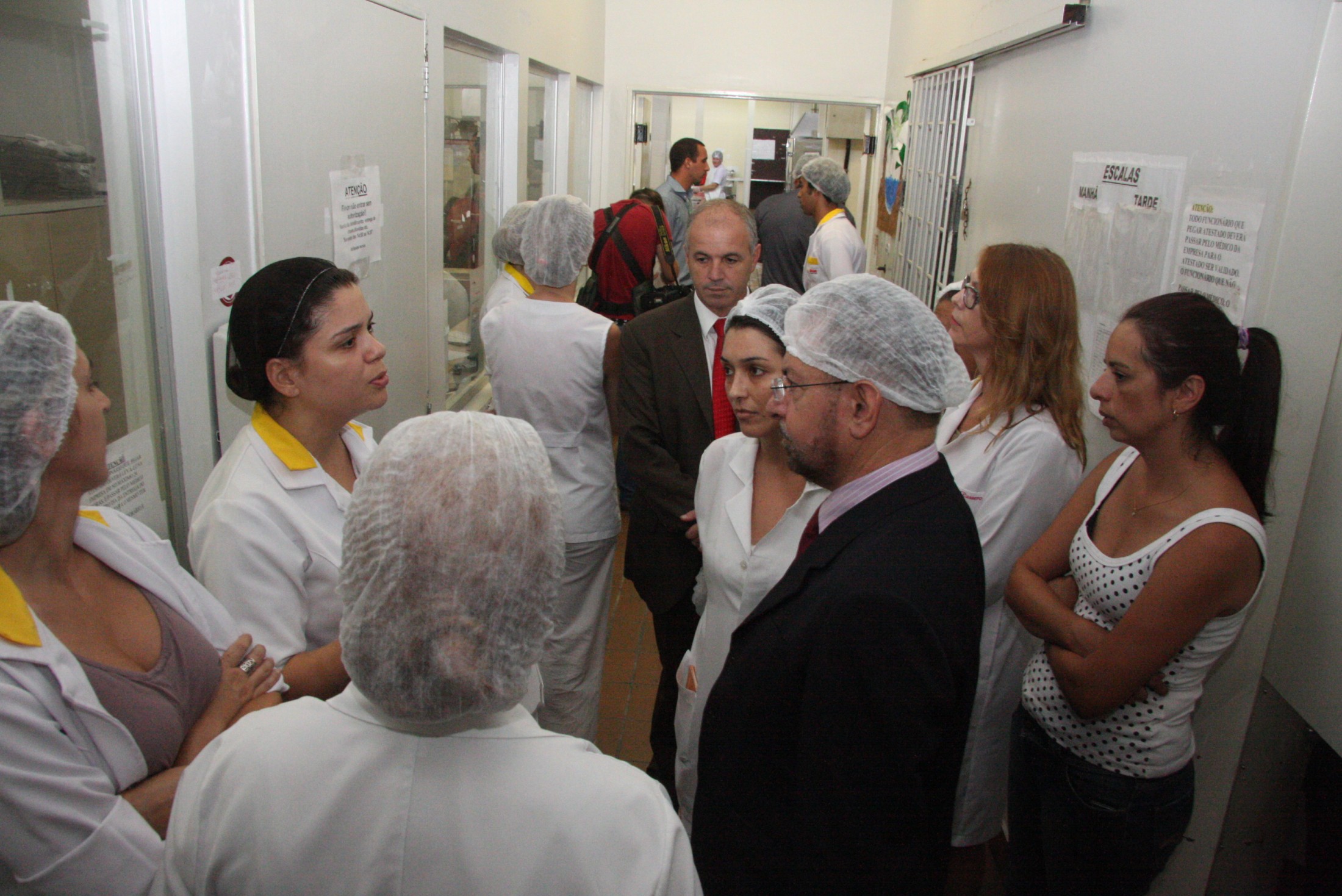 Deputado Volnei Morastoni (PT) e Deputado Sargento Amauri Soares (PDT) visitam Hospital Regional