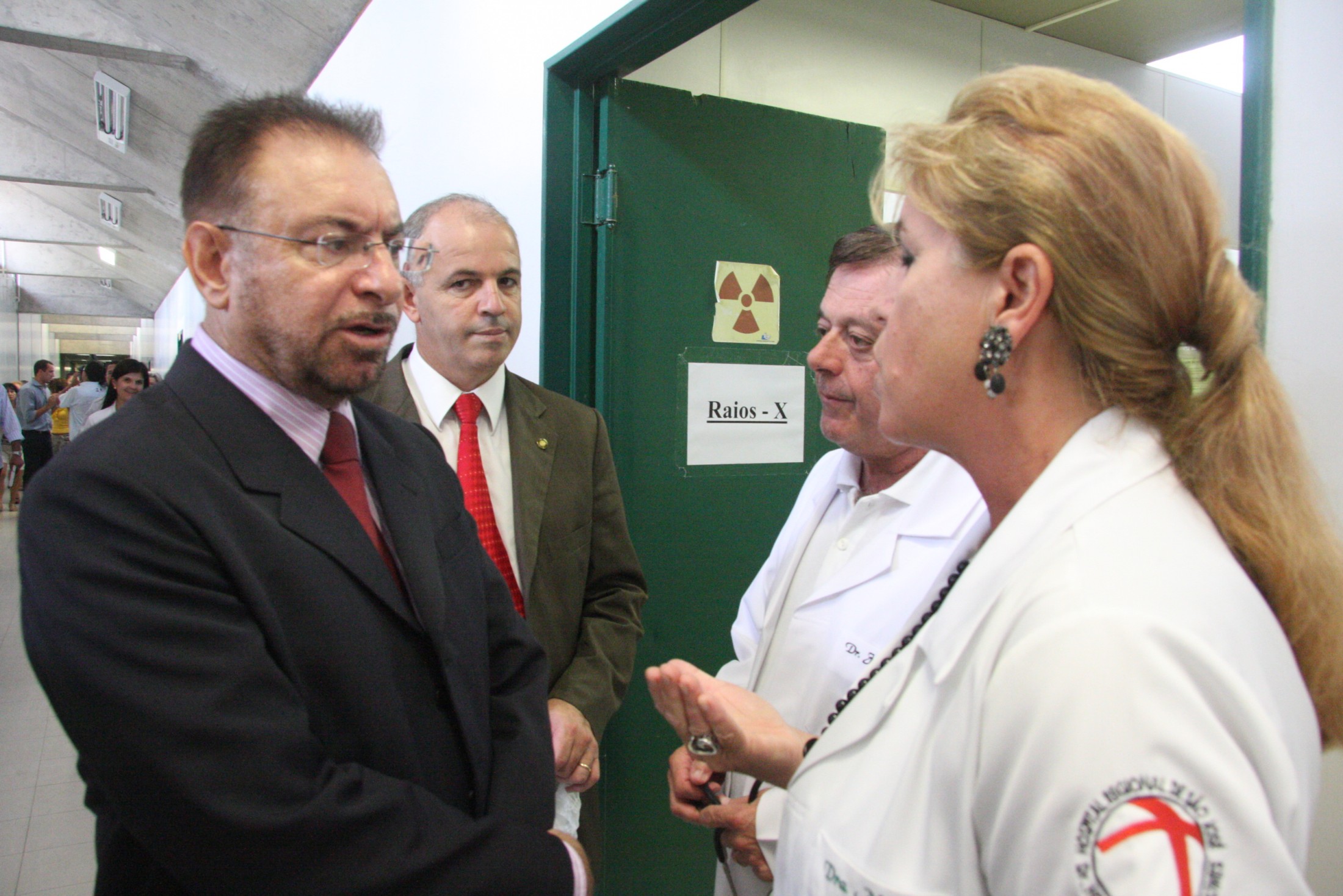 Deputado Volnei Morastoni (PT) e Deputado Sargento Amauri Soares (PDT) visitam Hospital Regional