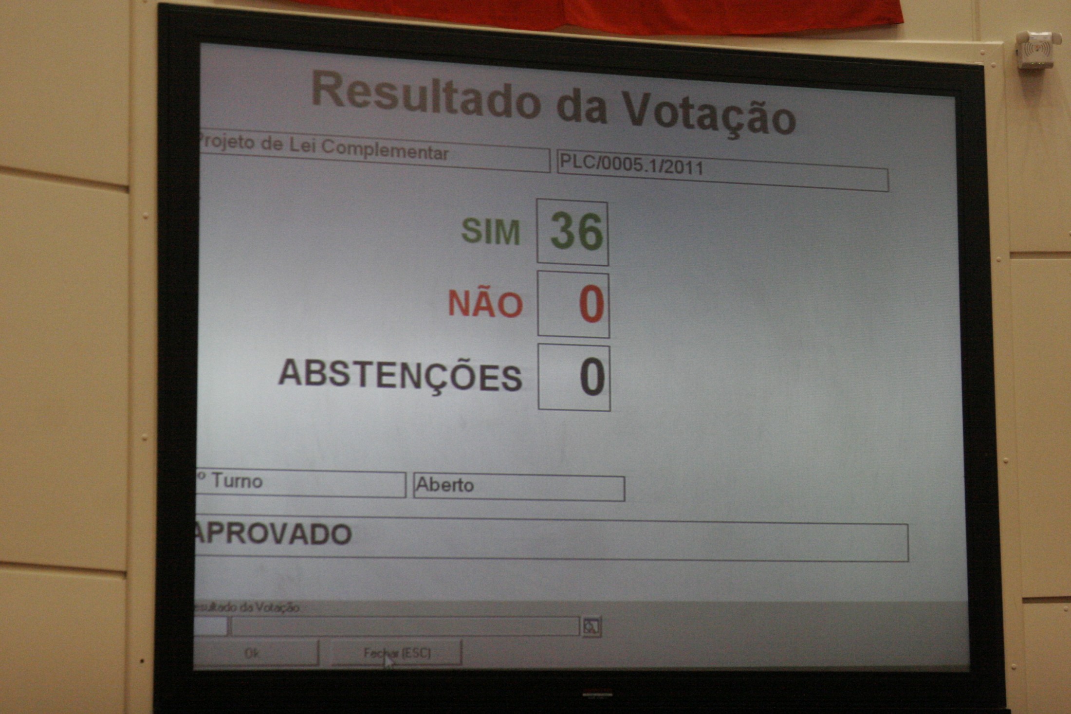 Plenário Osni Régis - Sessão Ordinária - Aprovação do salário mínimo regional