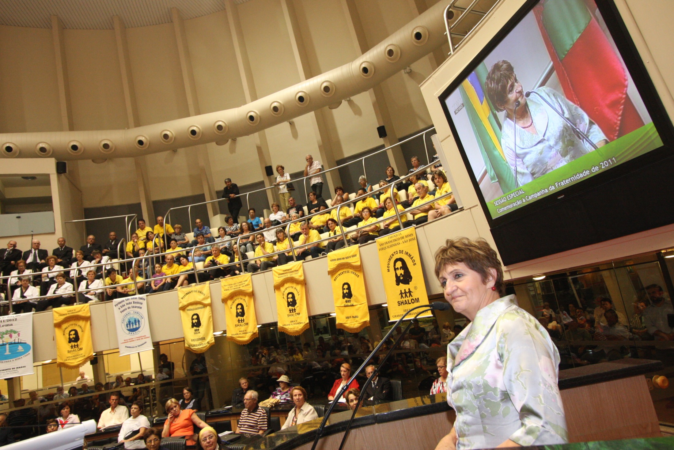Sessão Especial em comemoração à Campanha da Fraternidade do ano de 2011 cujo tema 