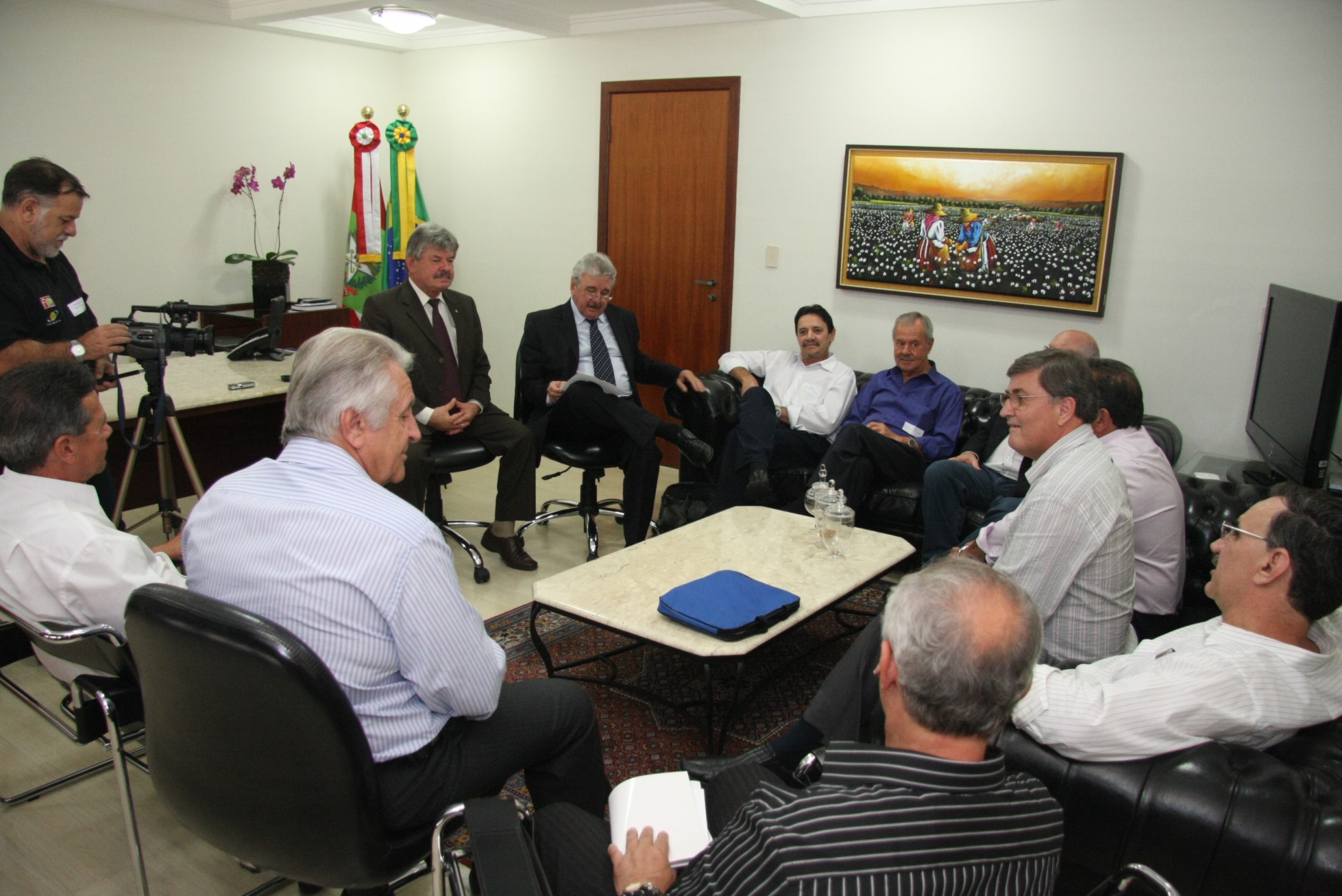 Cooperativistas querem ampliar parceria com o Parlamento - Deputado Moacir Sopelsa (PMDB)