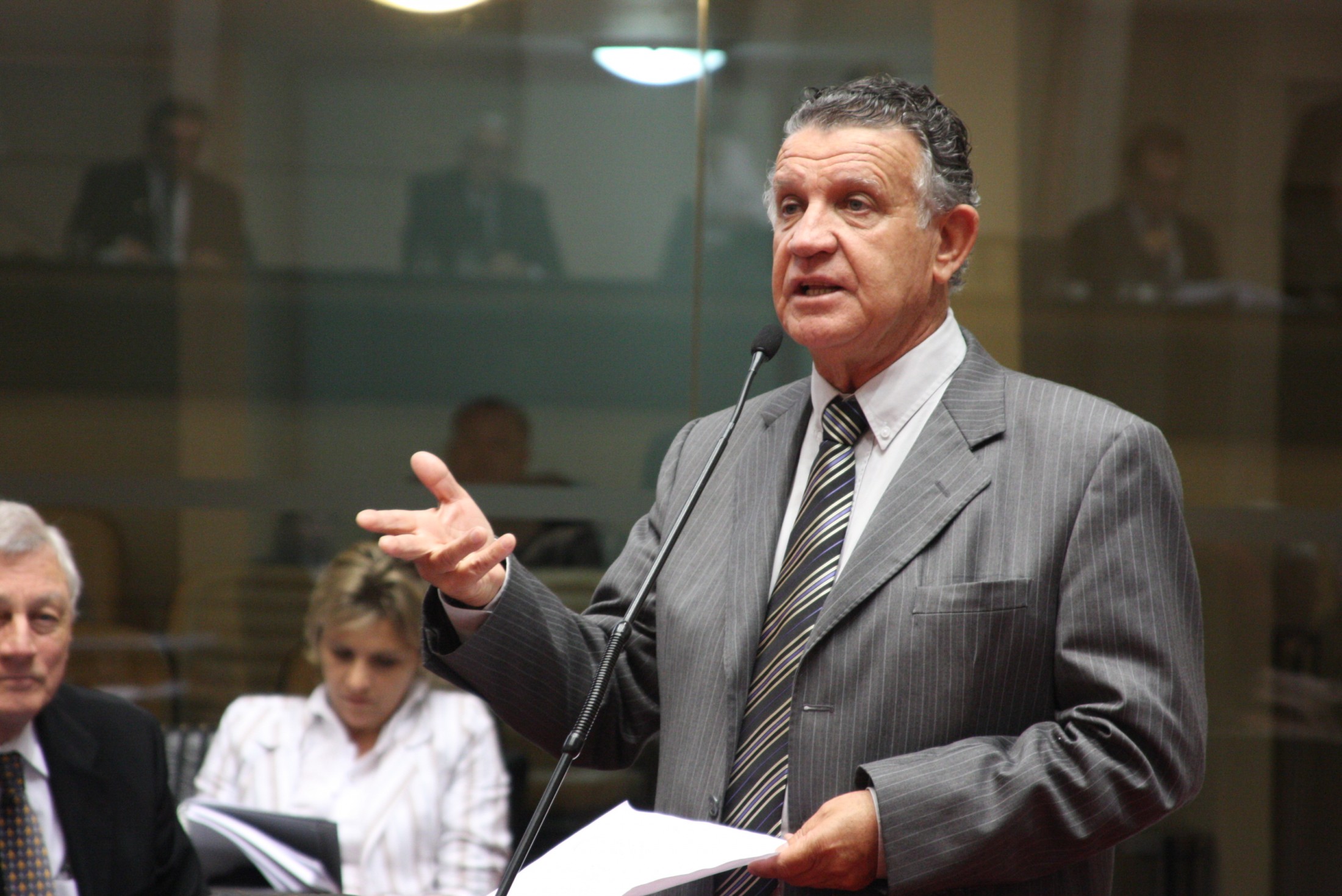 Deputado Edison Andrino (PMDB) - Reunião conjunta entre as Comissão de Constituição e Justiça