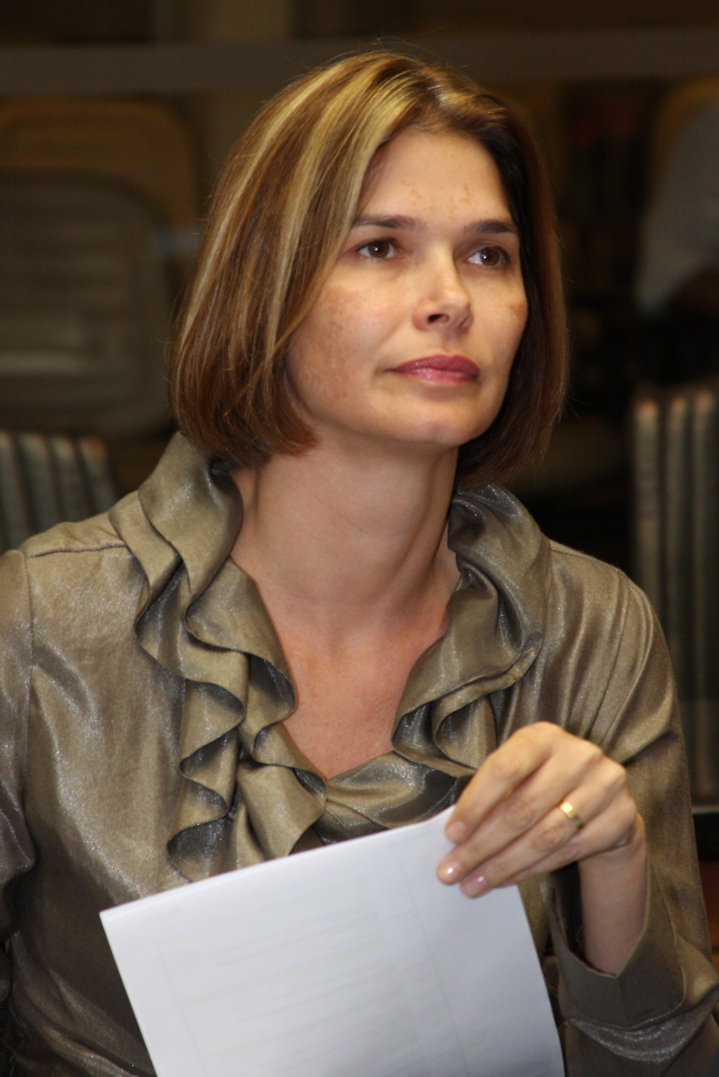 Deputada Angela Albino (PCdoB)