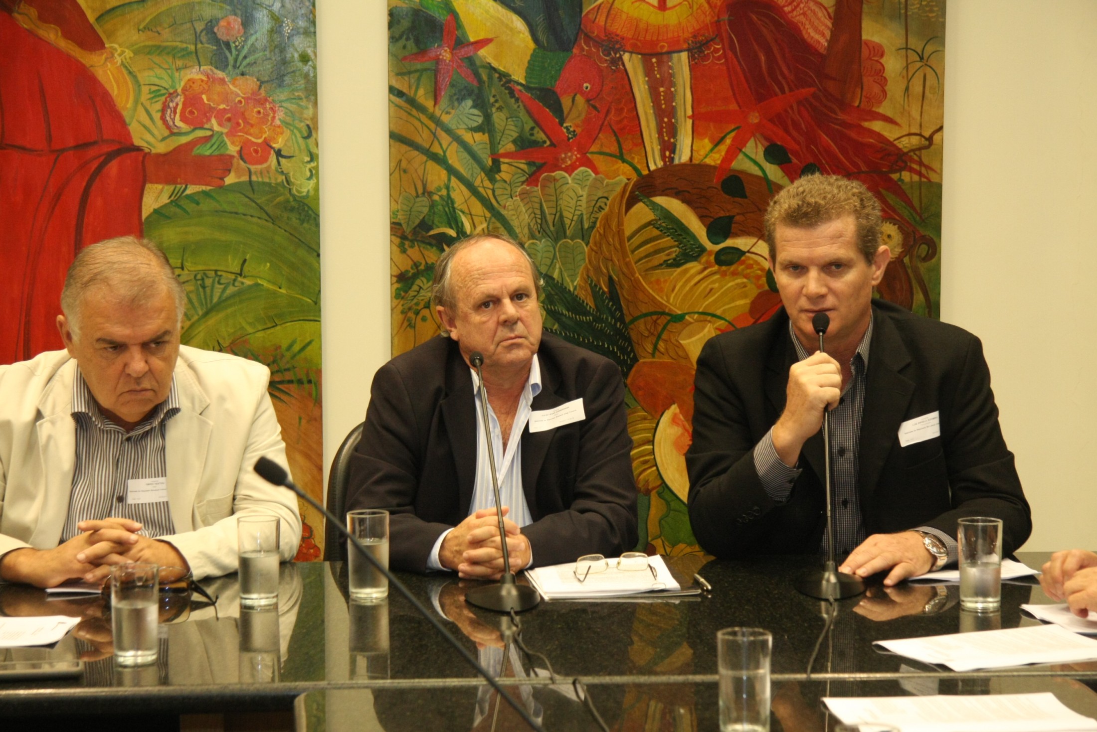 Entrevista coletiva com o Sindicato dos Combustíveis e Parlamentares