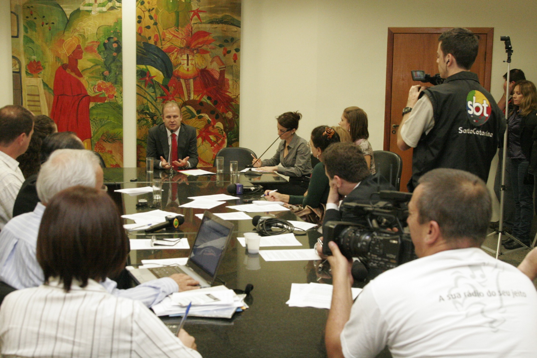 Coletiva - Deputado Gelson Merísio (DEM)