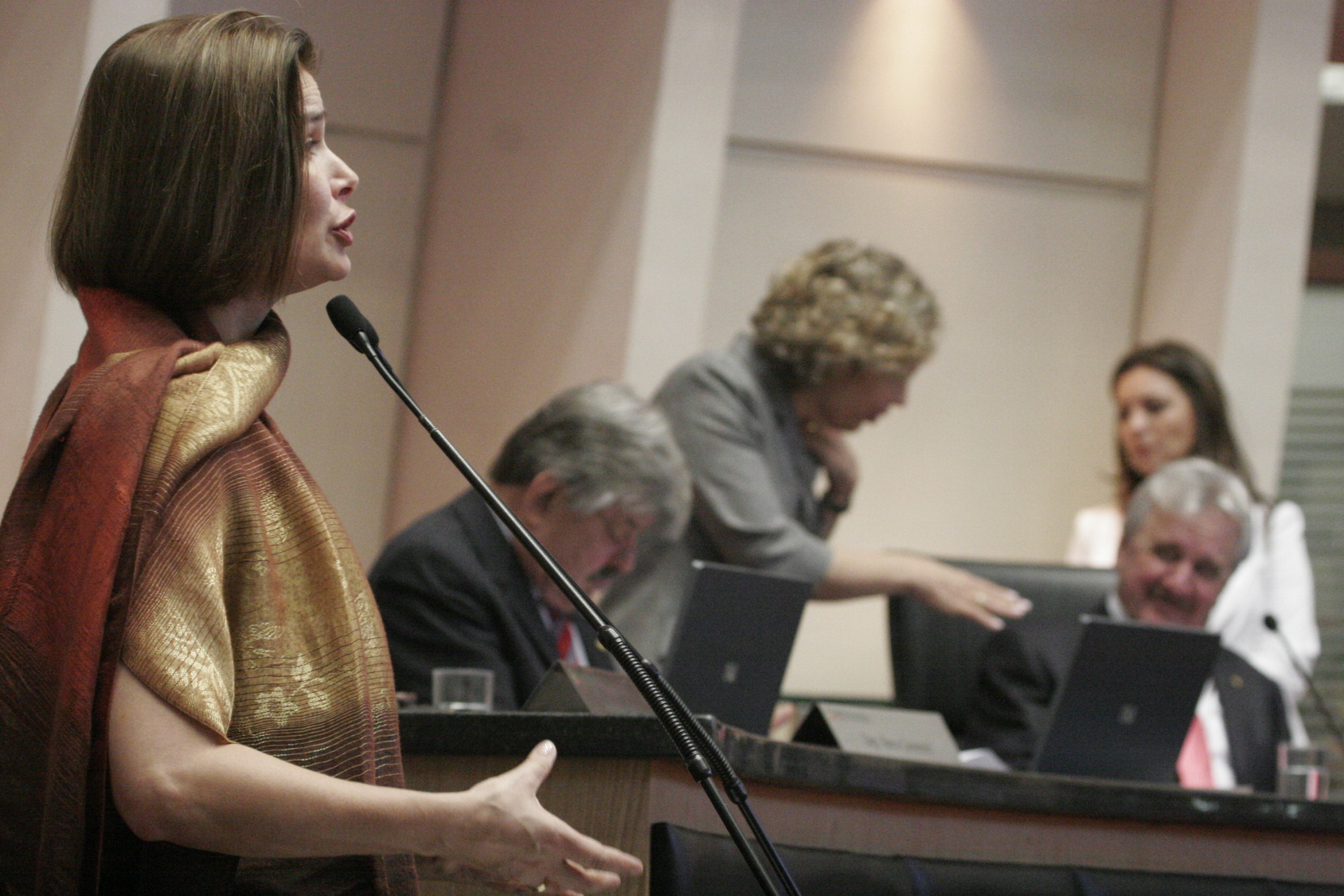 Deputada Angela Albino (PCdoB)