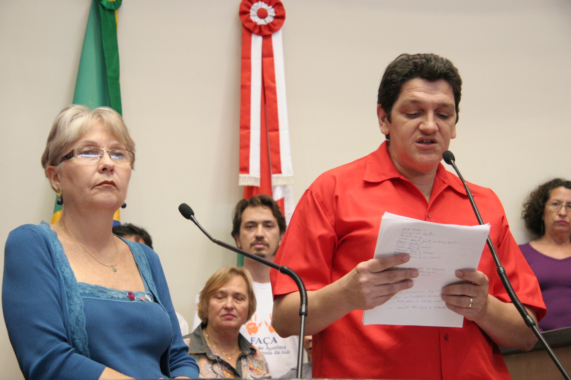 Ato em comemoração ao Dia Mundial da Saúde