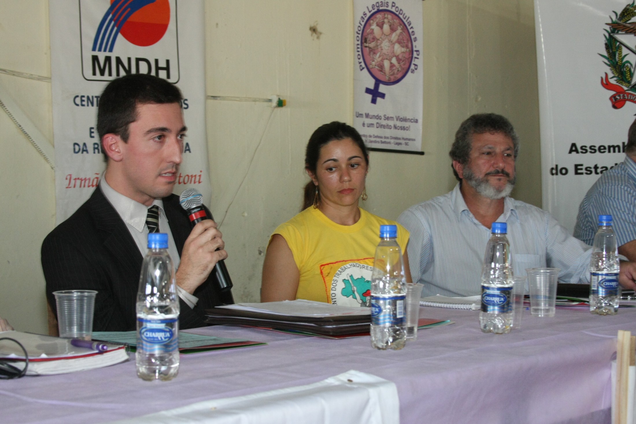 Audiência Pública - A fim de debater sobre ''Quem são e quais os direitos dos atingidos por barragens'' - Cerro Negro/SC