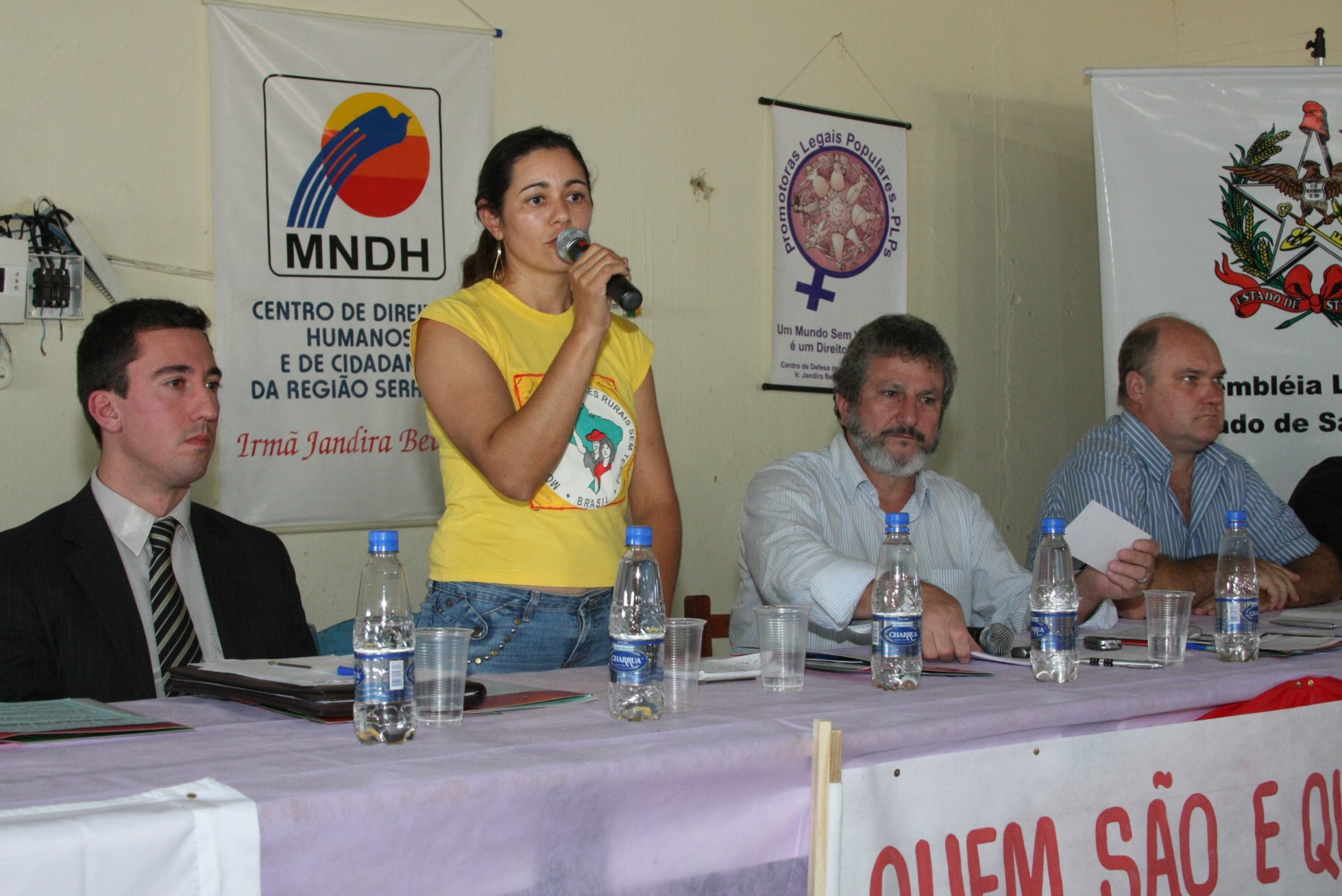 Audiência Pública - A fim de debater sobre ''Quem são e quais os direitos dos atingidos por barragens'' - Cerro Negro/SC