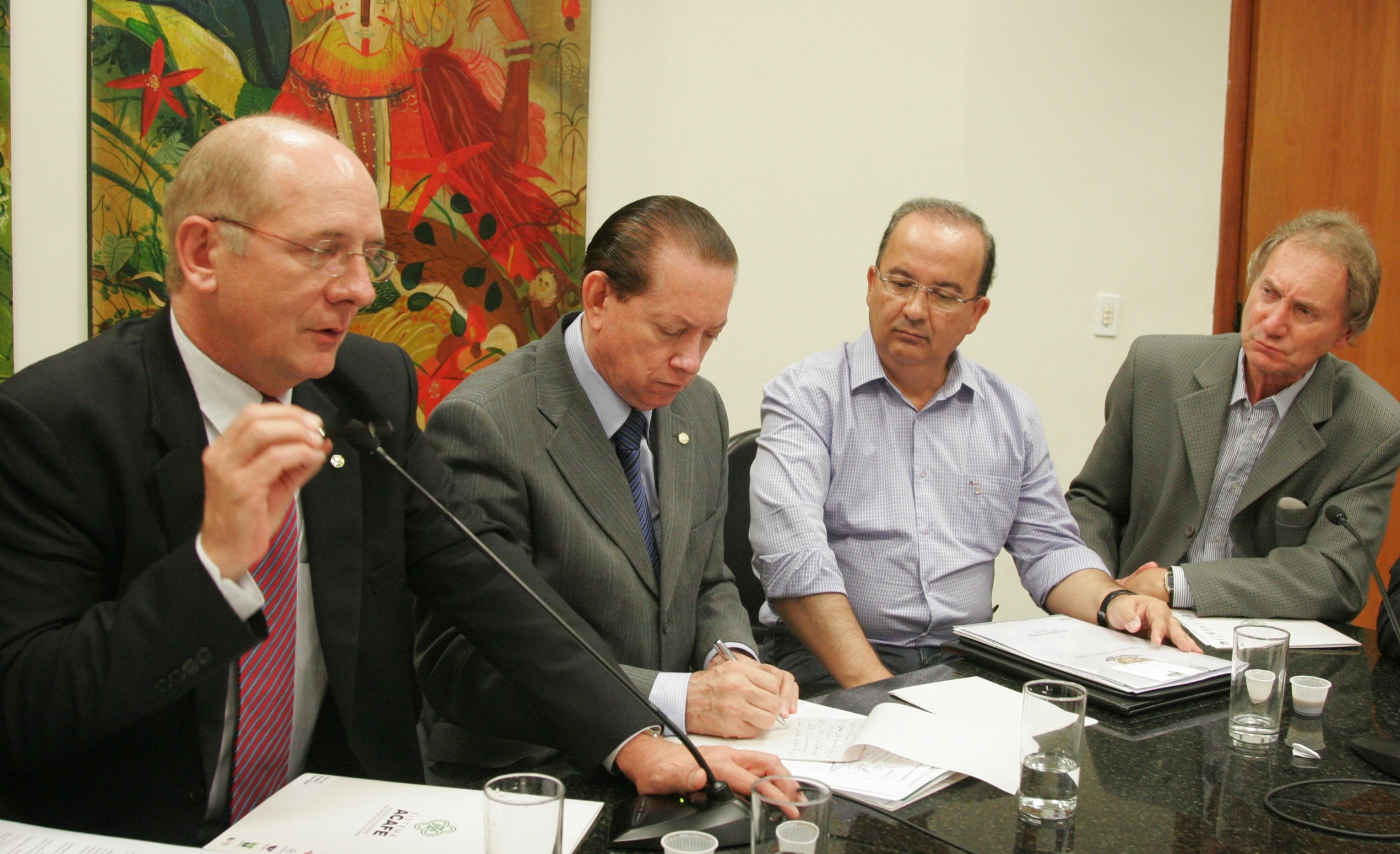 Reunião do Fórum parlamentar catarinense com representantes da ACAFE
